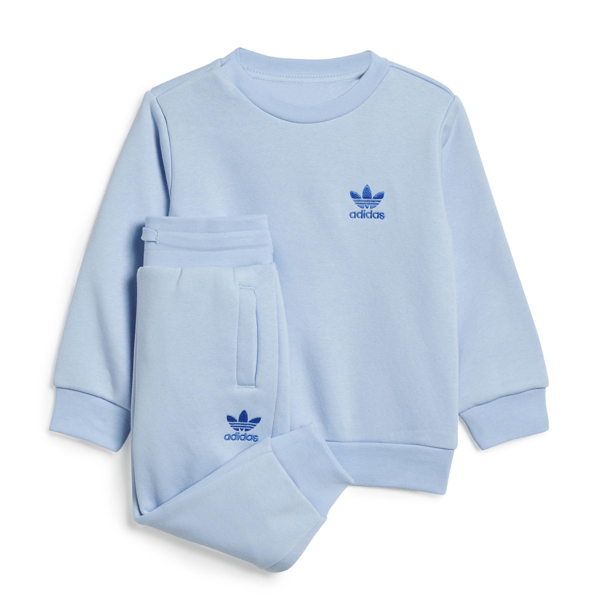 Unisex Adicolor Crew Set, Blue, A901_ONE, large image number 0