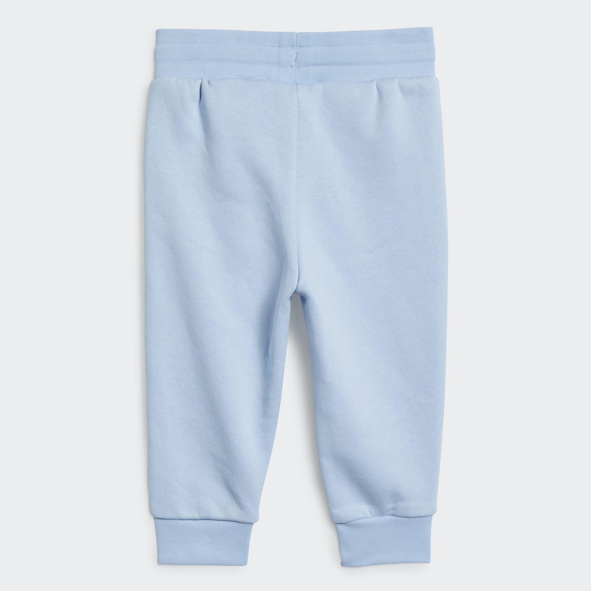 Unisex Kids Adicolor Crew Set, Blue, A901_ONE, medium