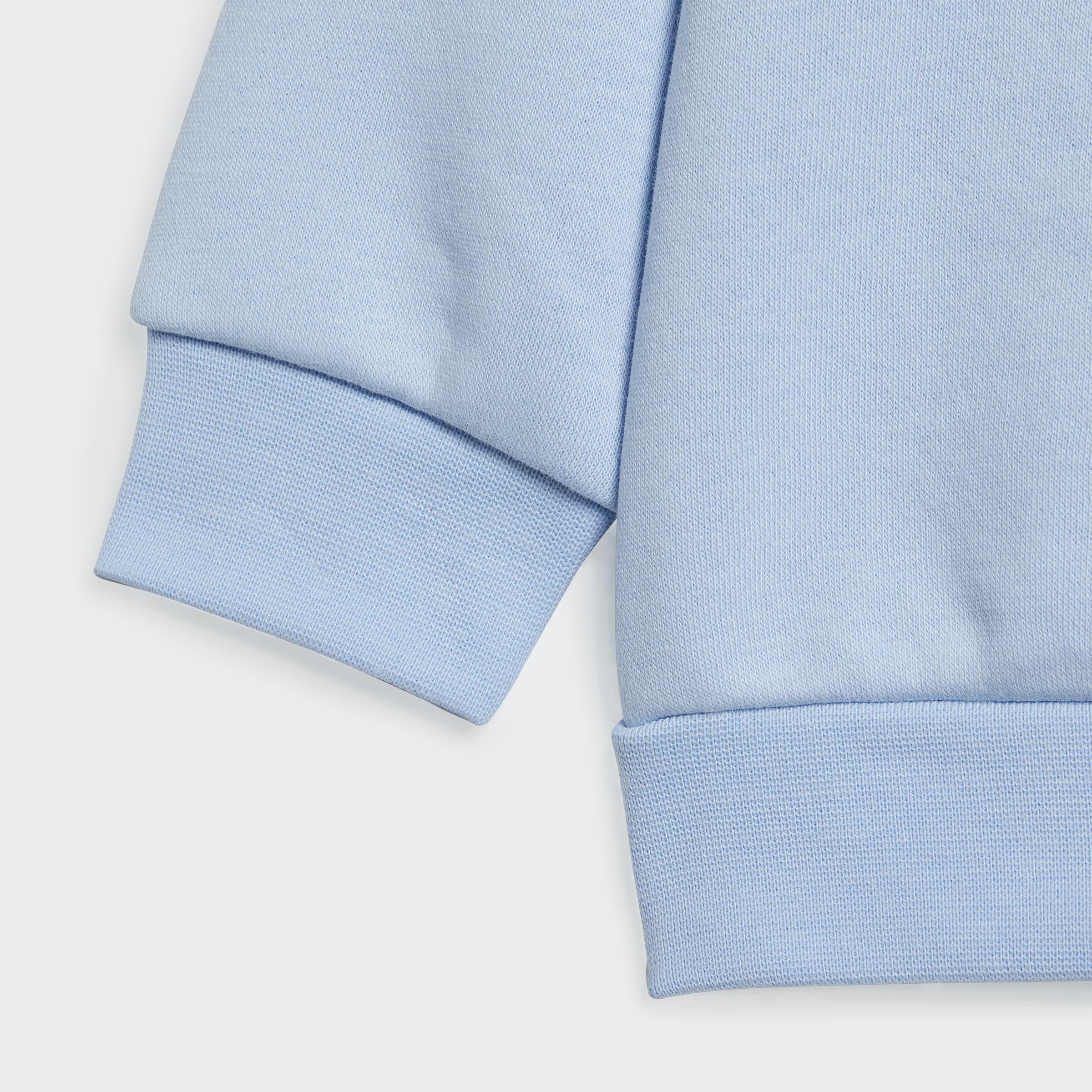 Unisex Kids Adicolor Crew Set, Blue, A901_ONE, large image number 5
