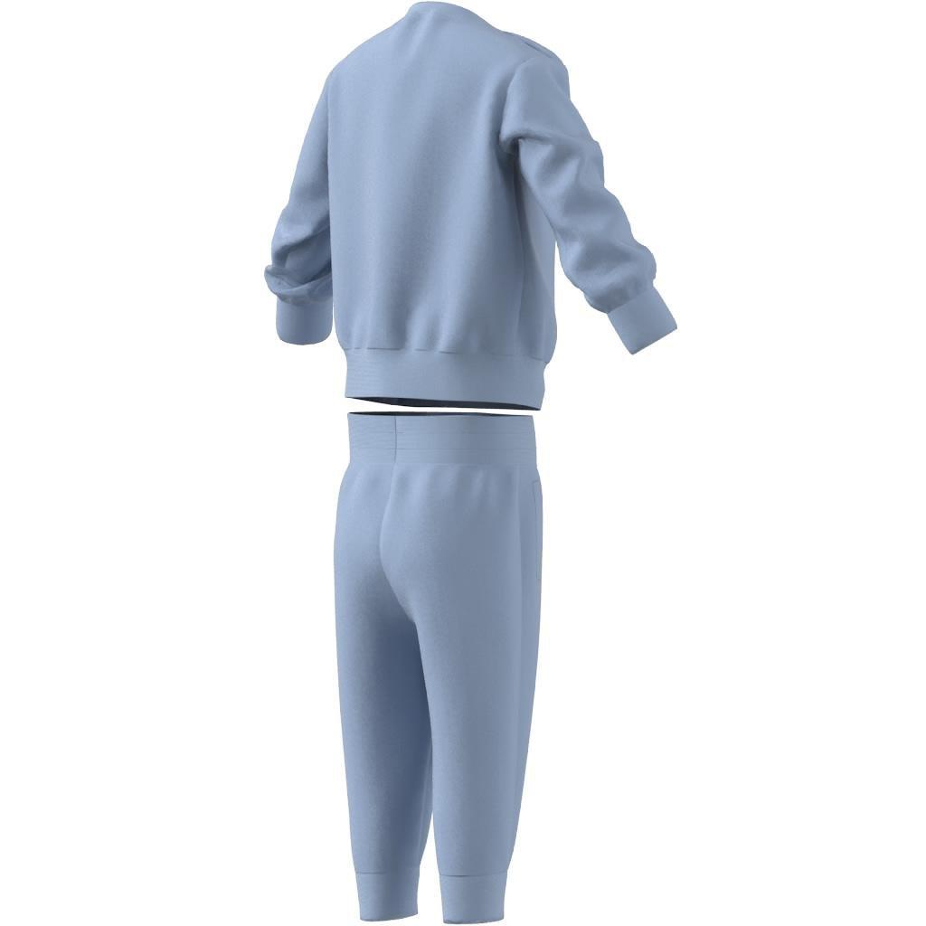 Unisex Adicolor Crew Set, Blue, A901_ONE, large image number 7