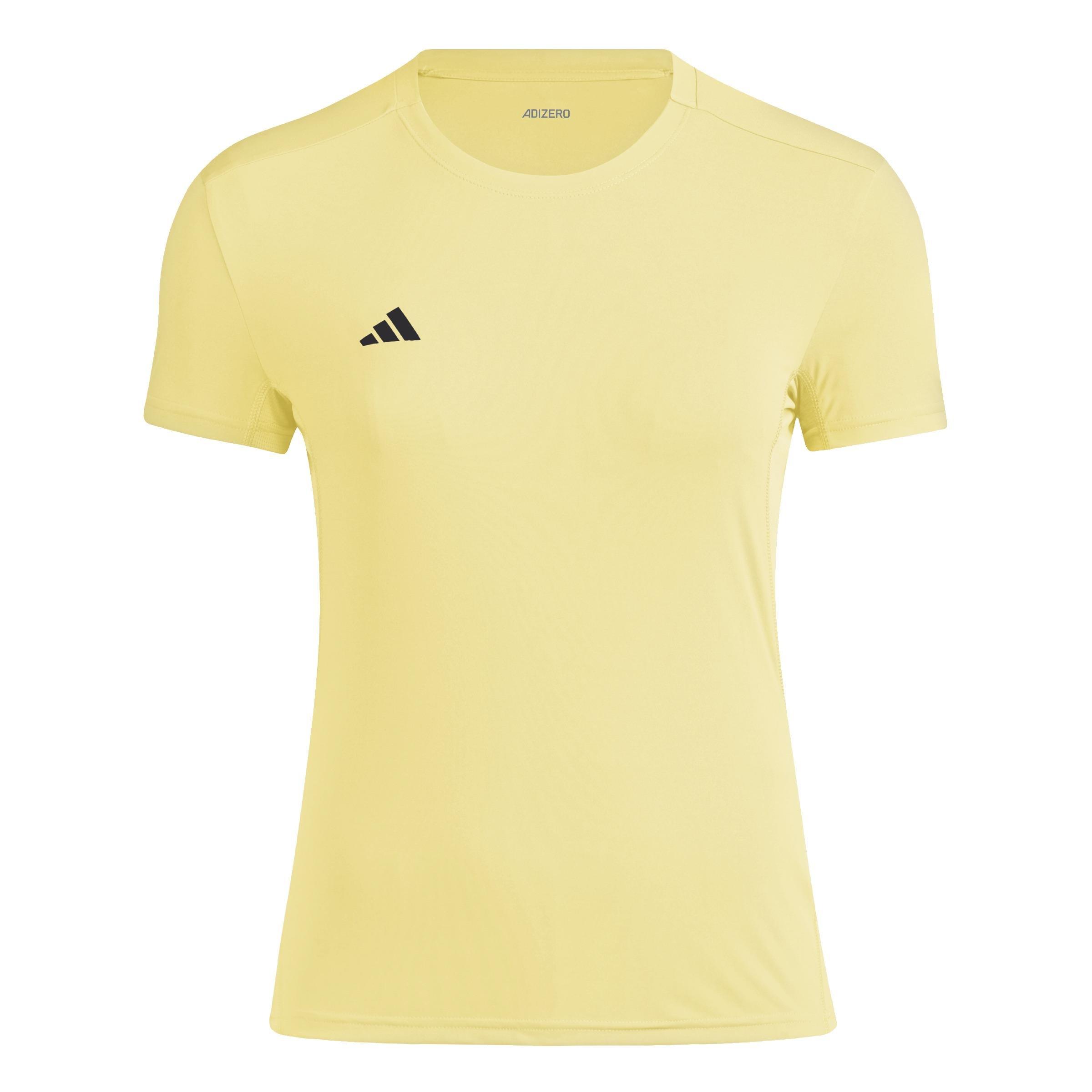 Adizero Essentials Running T-Shirt, Yellow, A901_ONE, large image number 1