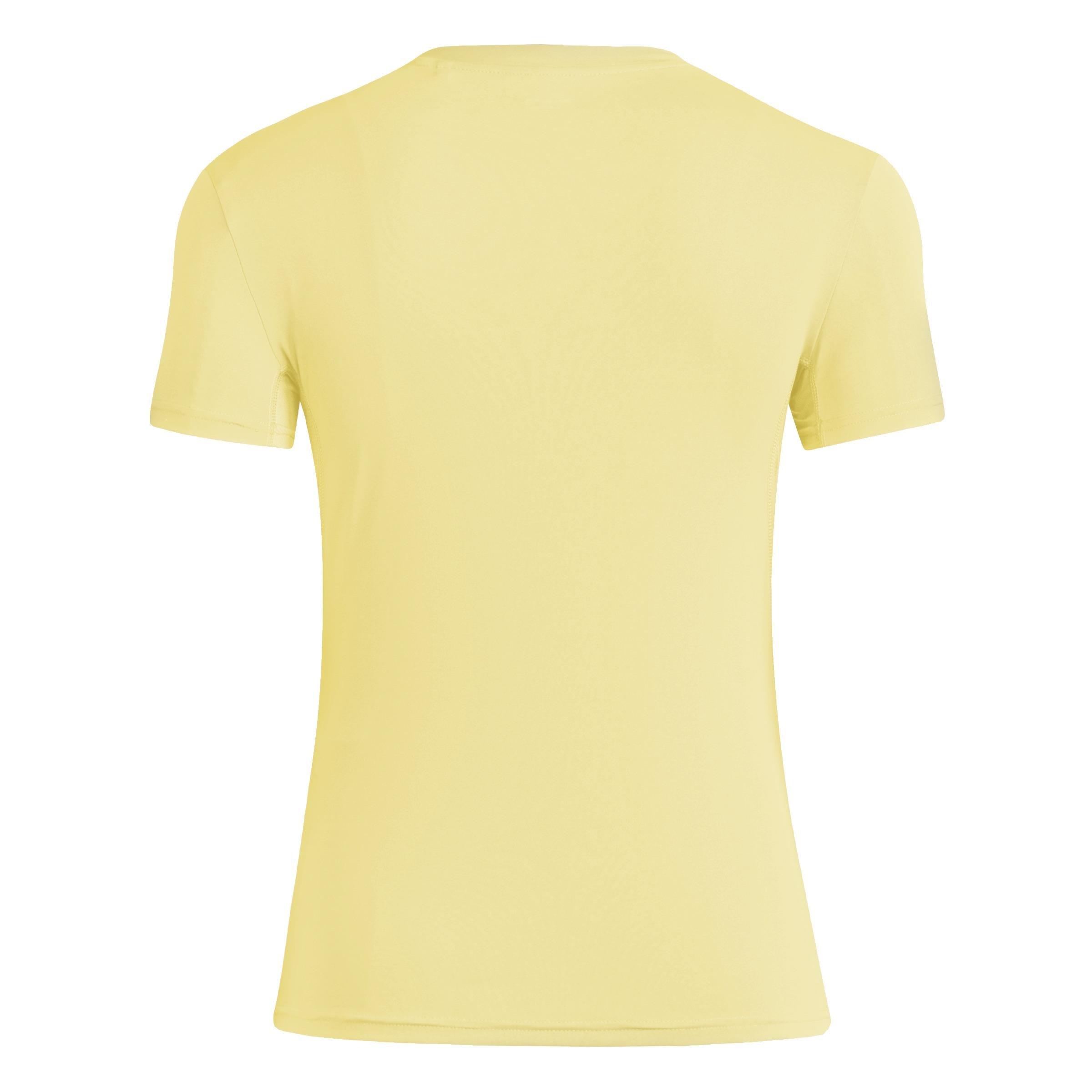 Adizero Essentials Running T-Shirt, Yellow, A901_ONE, large image number 4