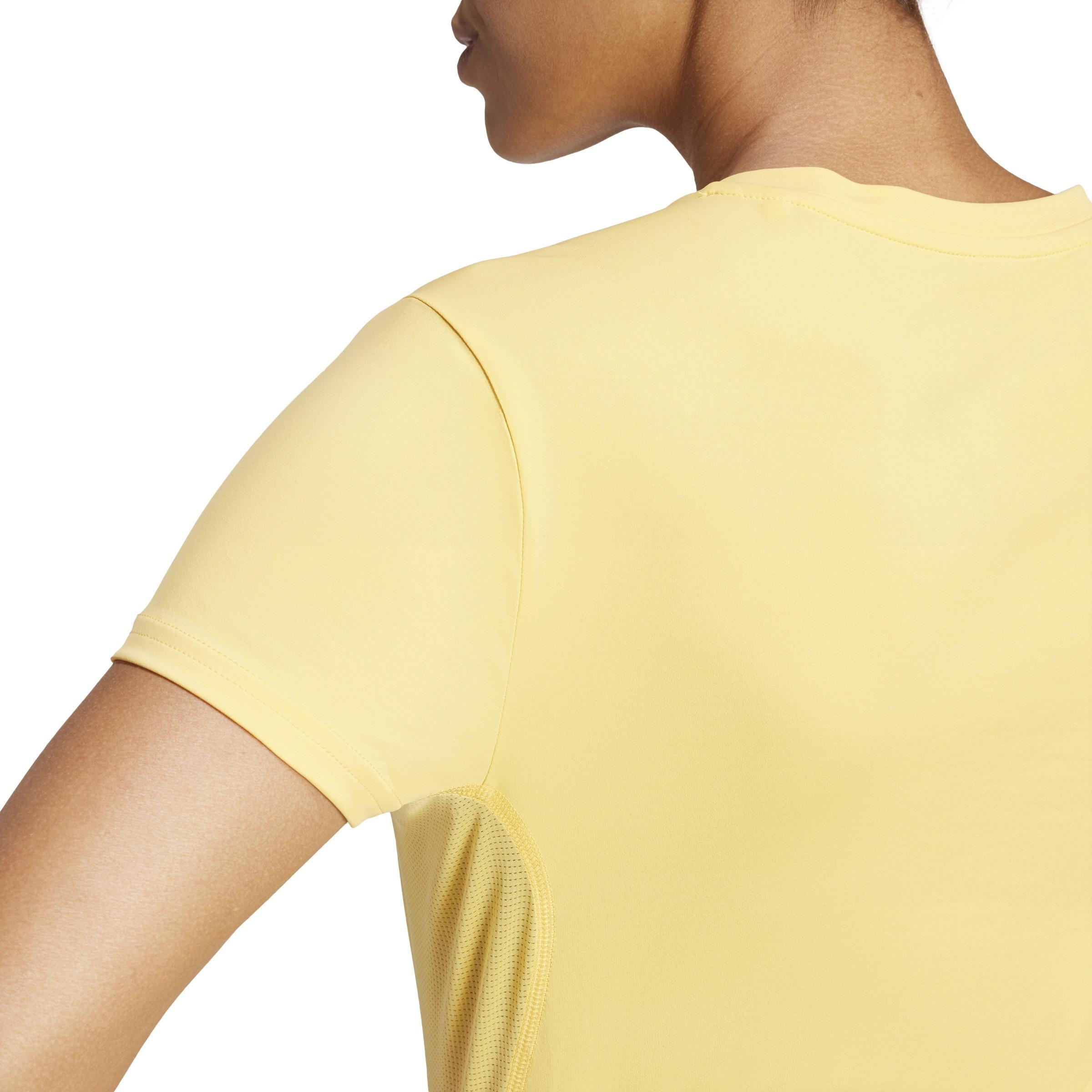 Adizero Essentials Running T-Shirt, Yellow, , large image number 5