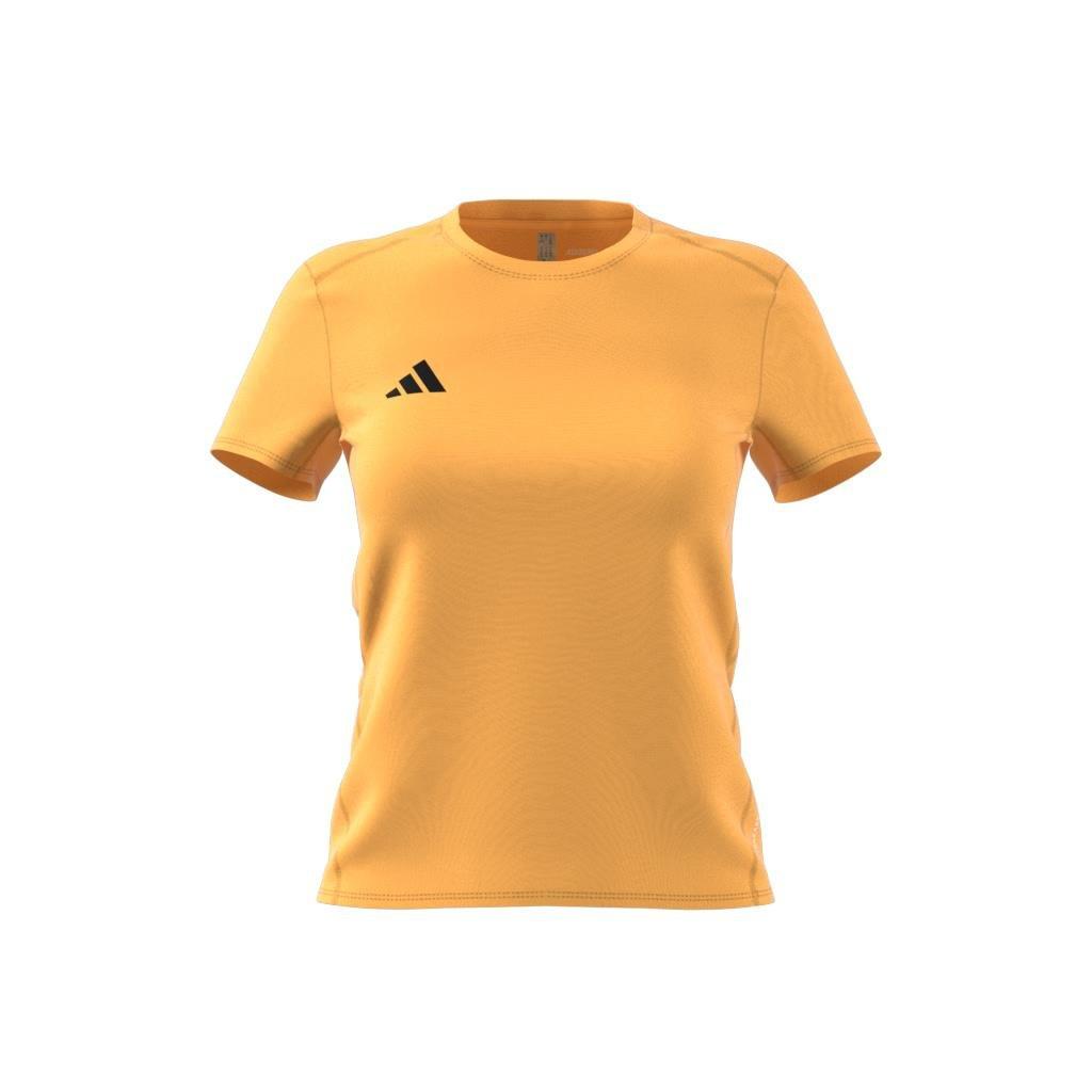 Adizero Essentials Running T-Shirt, Yellow, A901_ONE, large image number 11