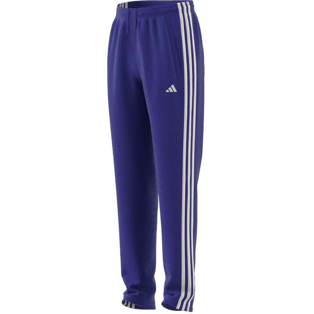 Unisex Kids Train Essentials AEROREADY 3-Stripes Regular-Fit Joggers, Blue, A901_ONE, large image number 11