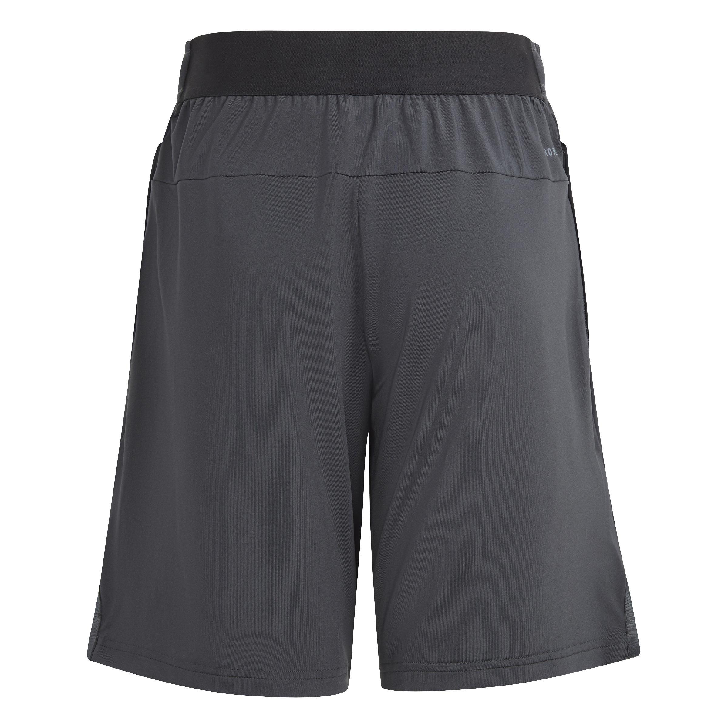 Kids Training Aeroready Shorts, Grey, A901_ONE, large image number 2