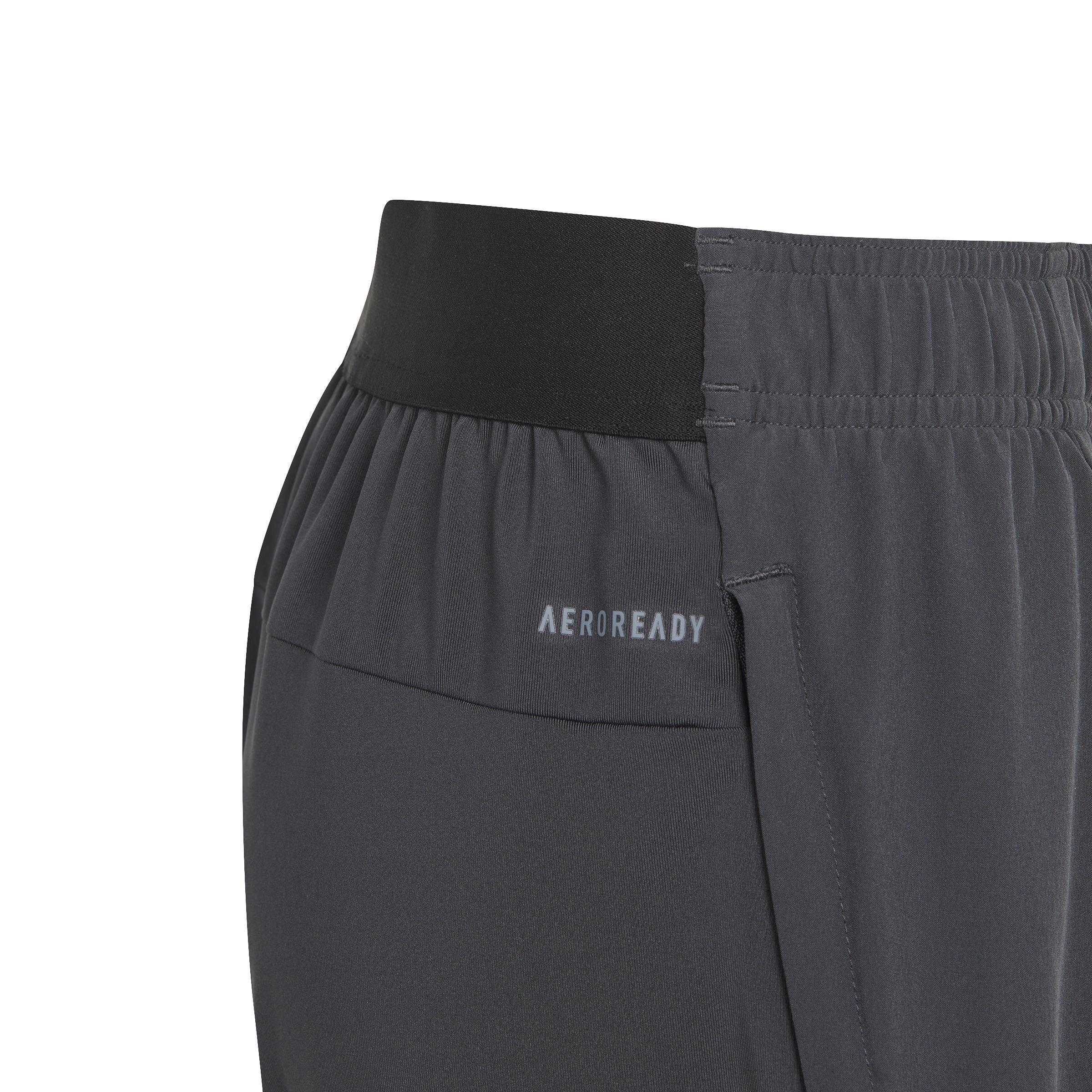 Kids Training Aeroready Shorts, Grey, A901_ONE, large image number 5