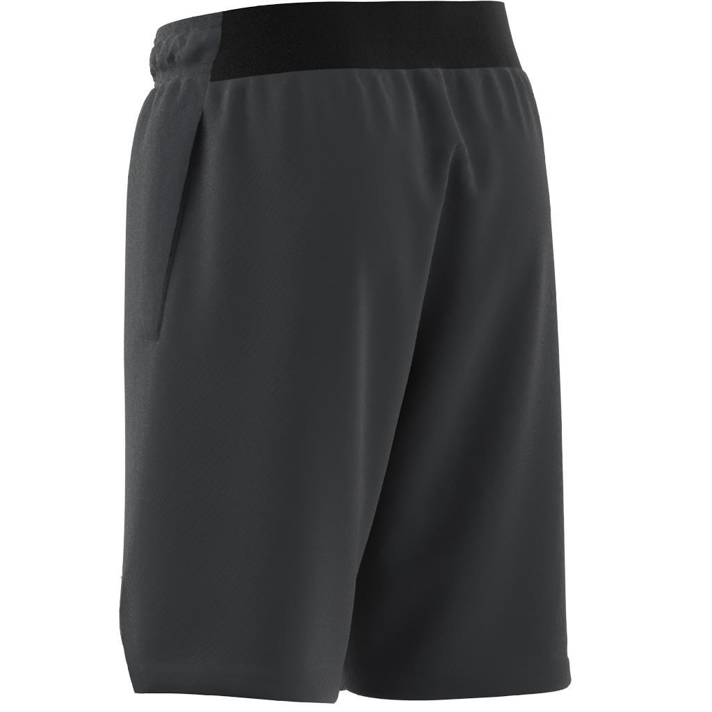Kids Training Aeroready Shorts, Grey, A901_ONE, large image number 7