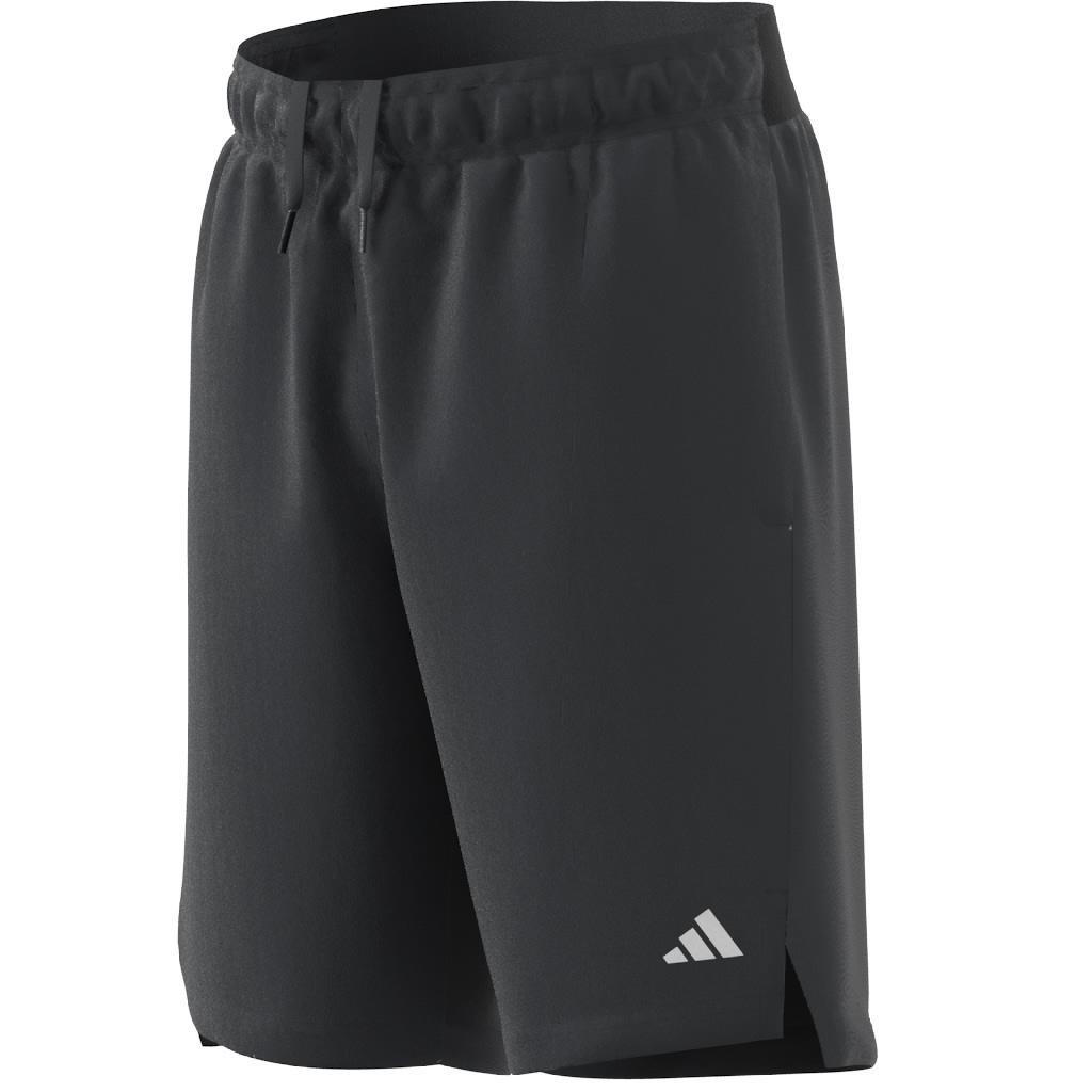 Kids Training Aeroready Shorts, Grey, A901_ONE, large image number 8
