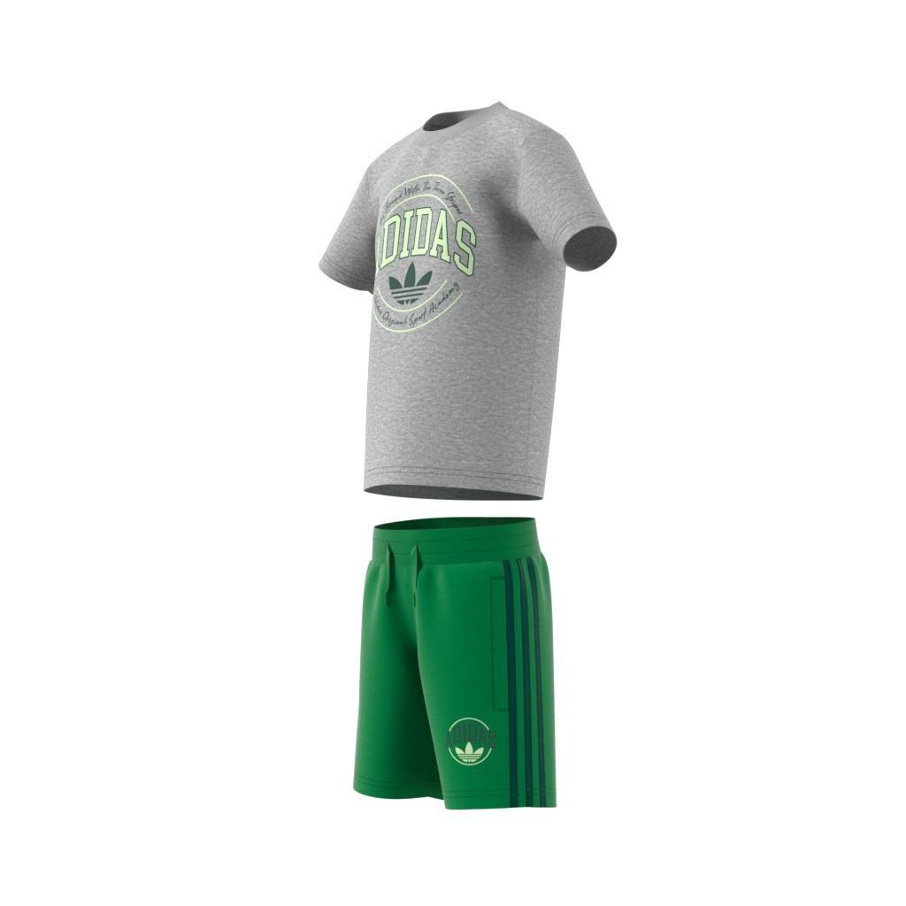 Unisex Kids Vrct Short Tee Set, Grey, A901_ONE, large image number 9