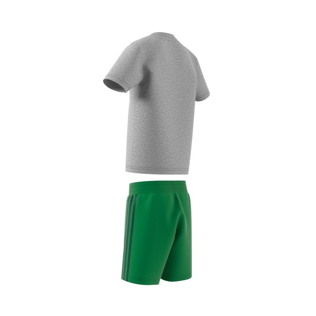 Unisex Kids Vrct Short Tee Set, Grey, A901_ONE, large image number 12