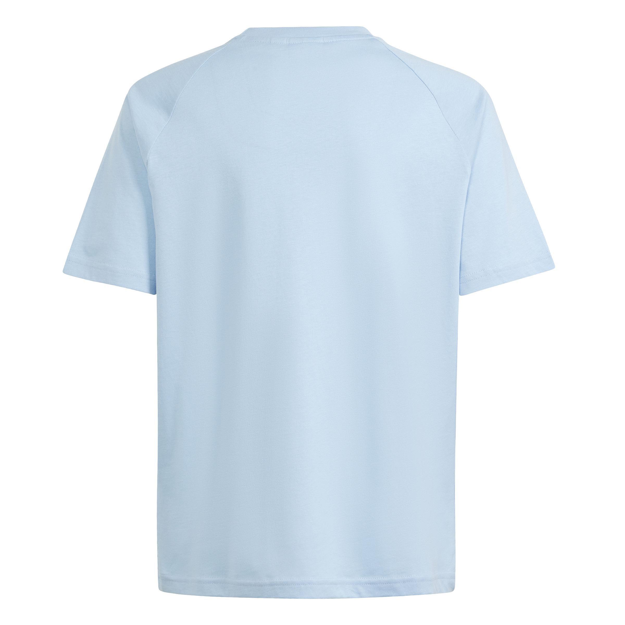 Unisex Kids Camo T-Shirt, Blue, , large image number 2