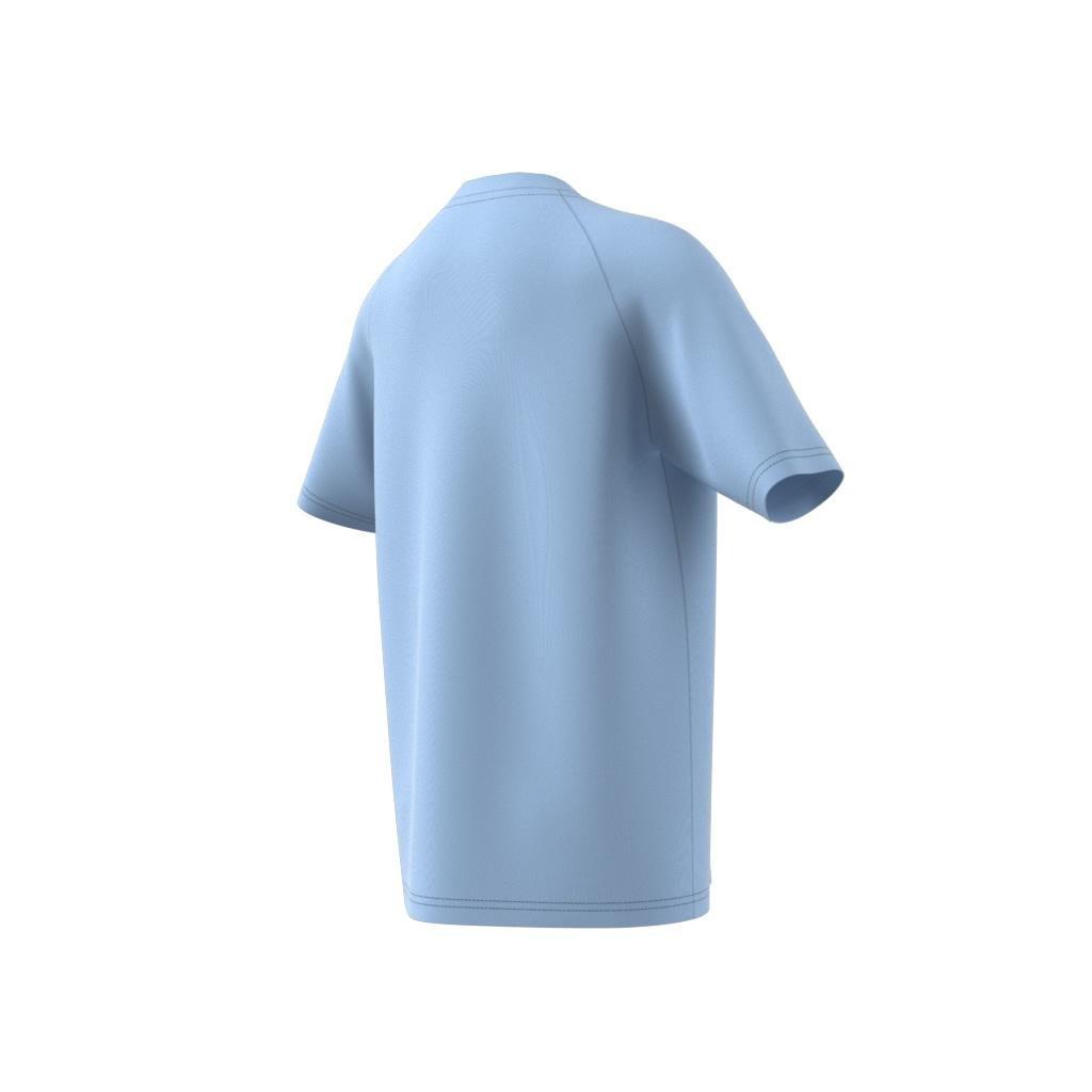 Unisex Kids Camo T-Shirt, Blue, , large image number 13