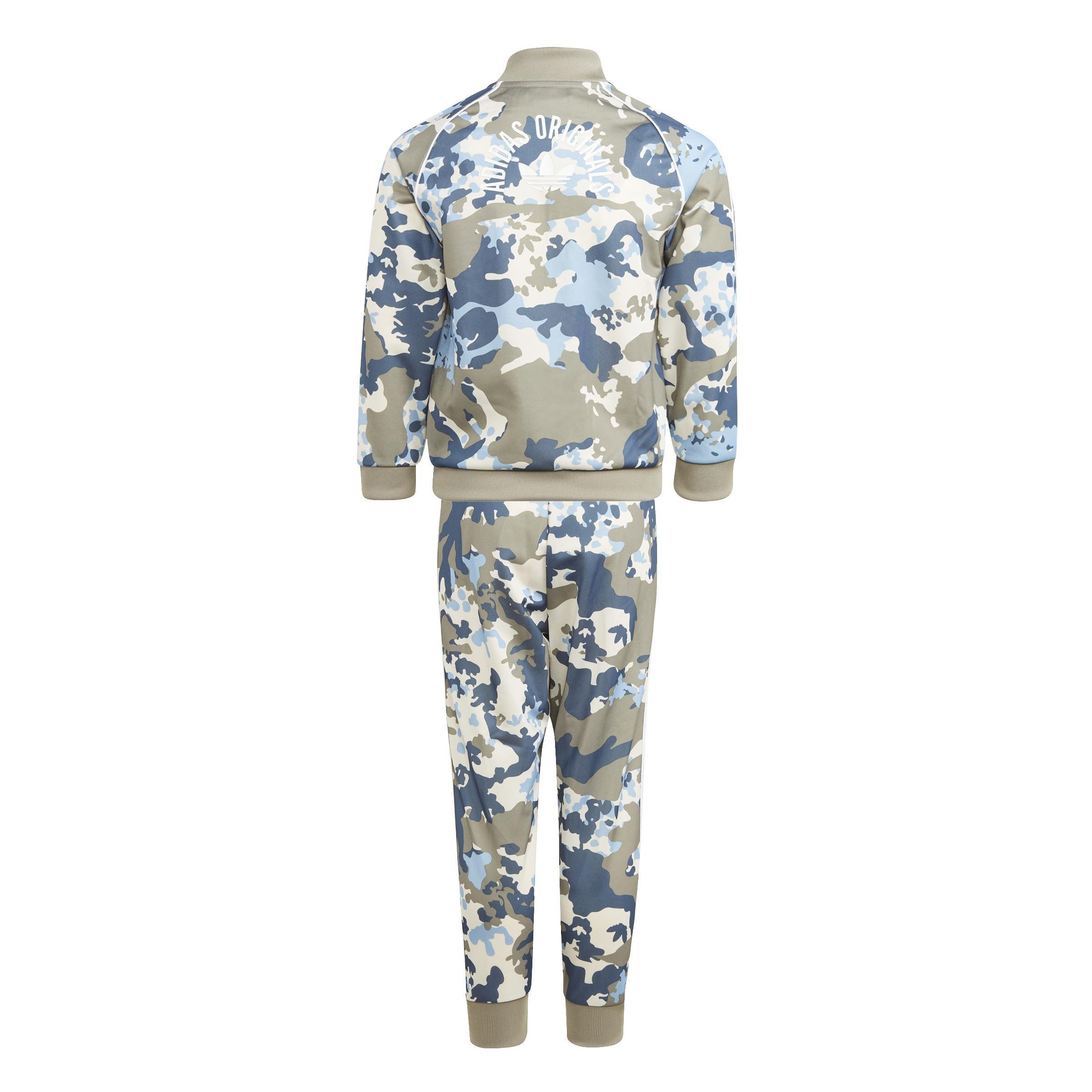 Unisex Kids Camo SST Set, Green