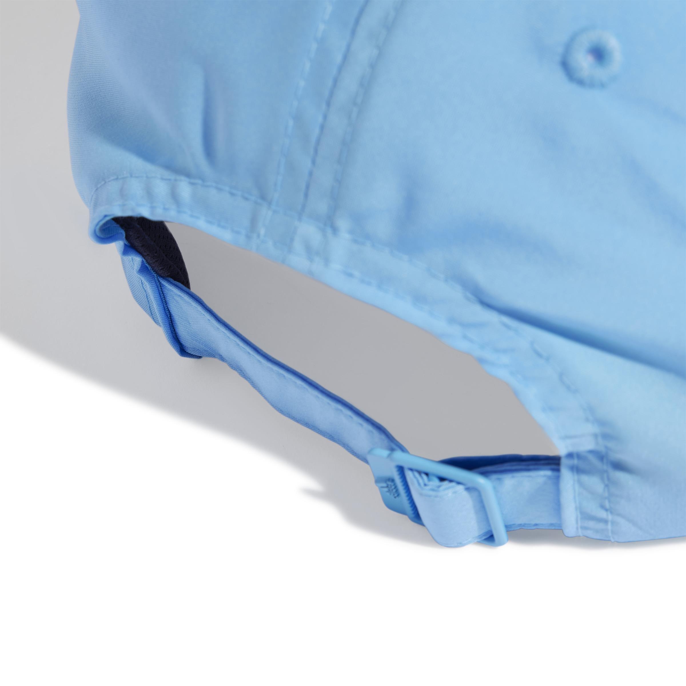 Unisex Embroidered Logo Lightweight Baseball Cap, Blue, A901_ONE, large image number 2