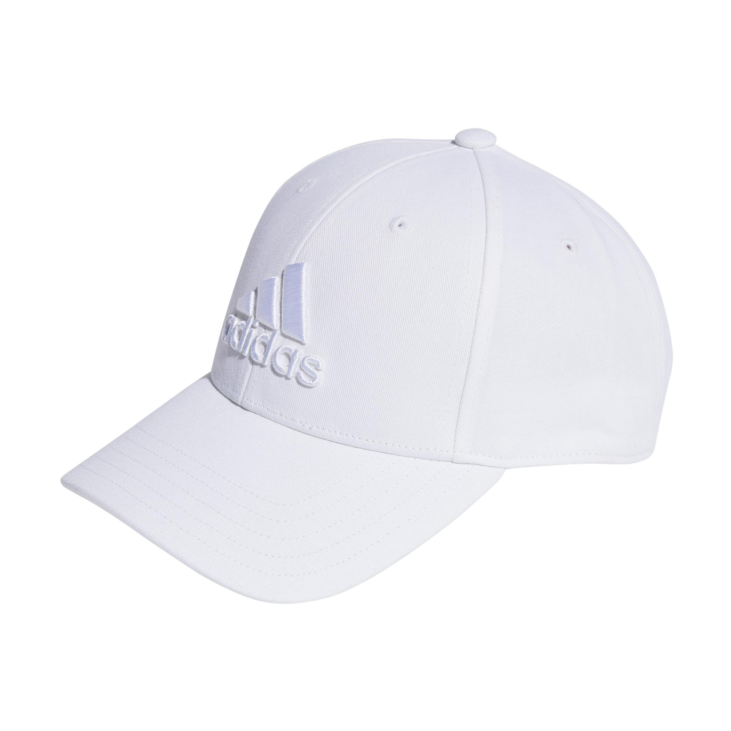 Unisex Big Tonal Logo Baseball Cap, White, , large image number 0