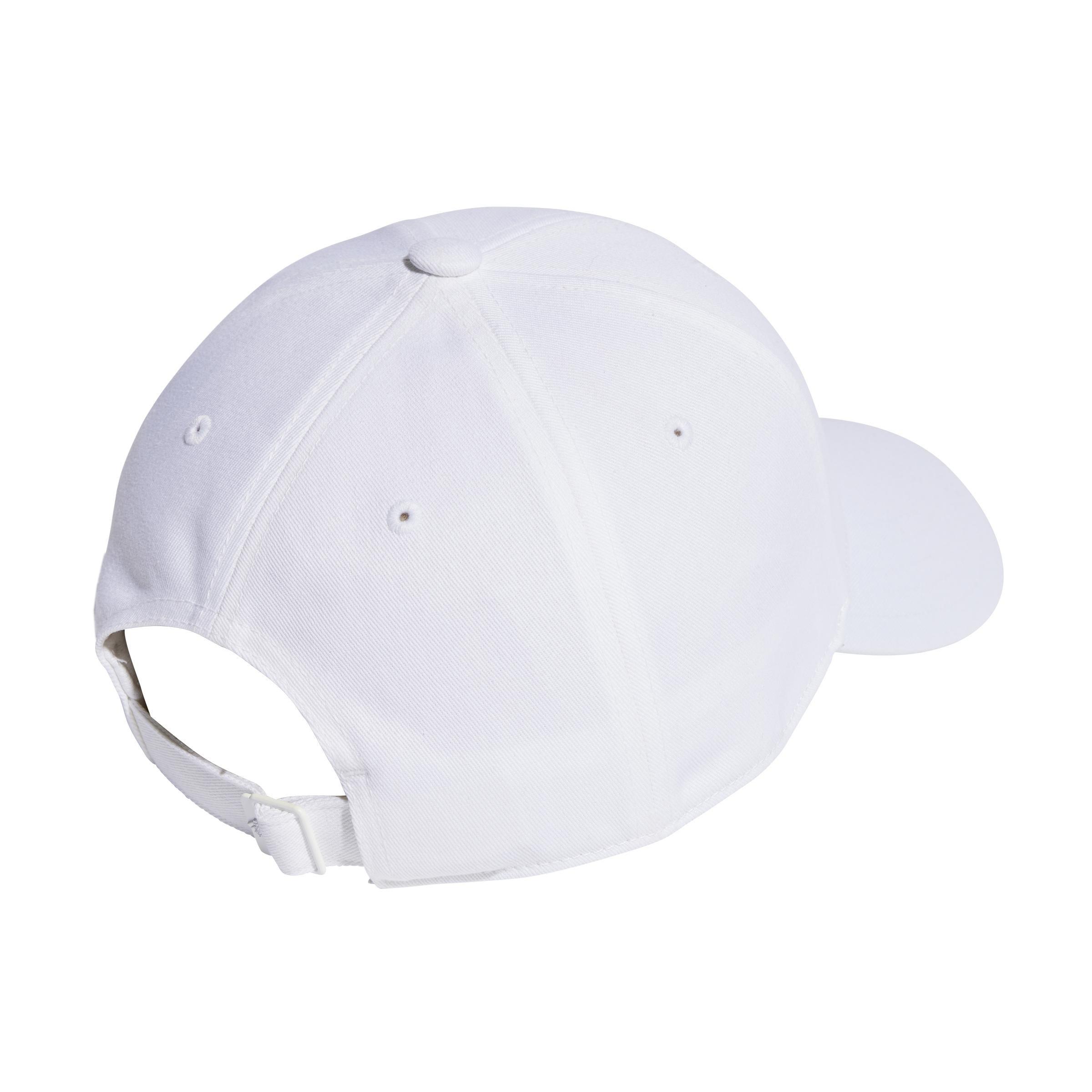 Unisex Big Tonal Logo Baseball Cap, White, , large image number 1