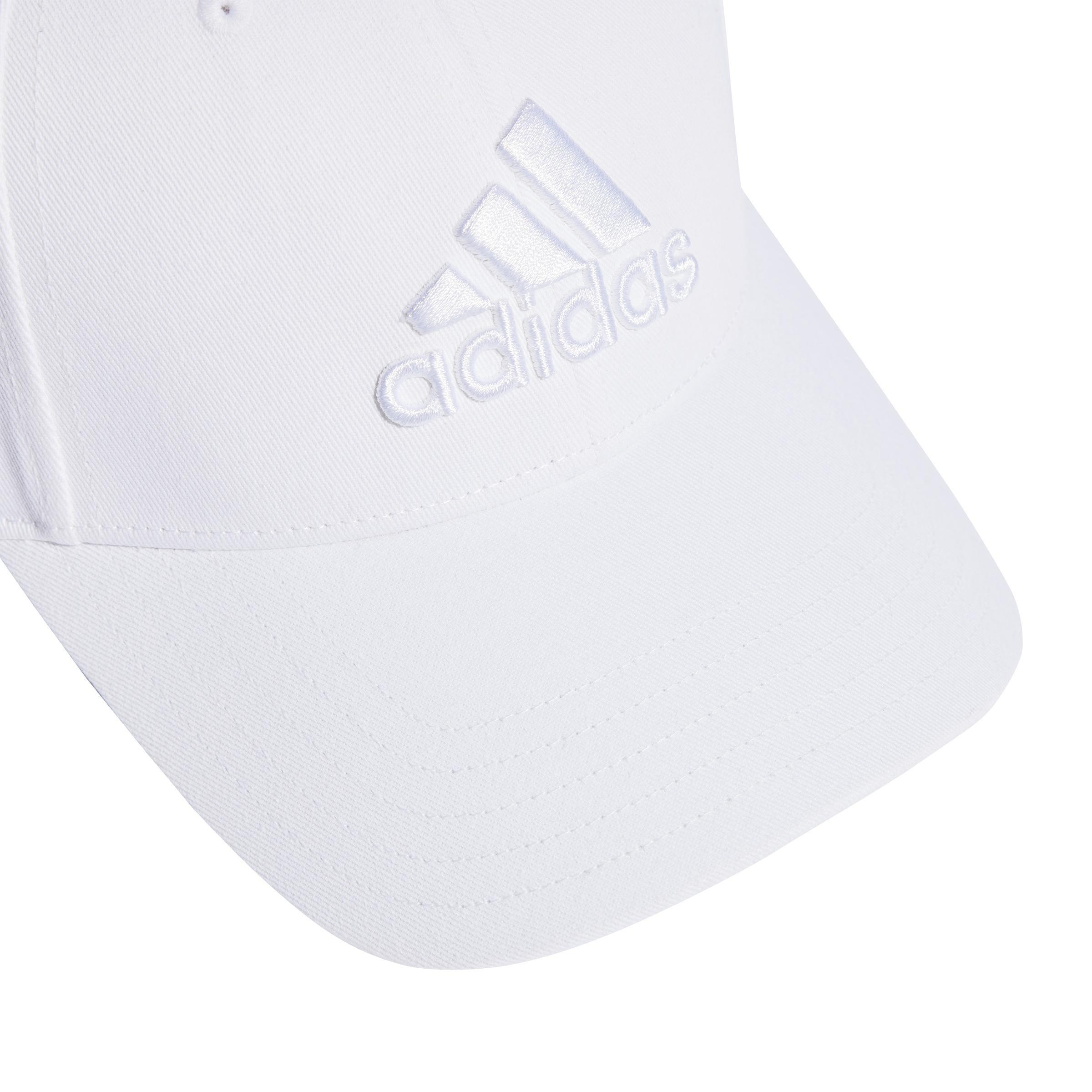 Unisex Big Tonal Logo Baseball Cap, White, , large image number 3