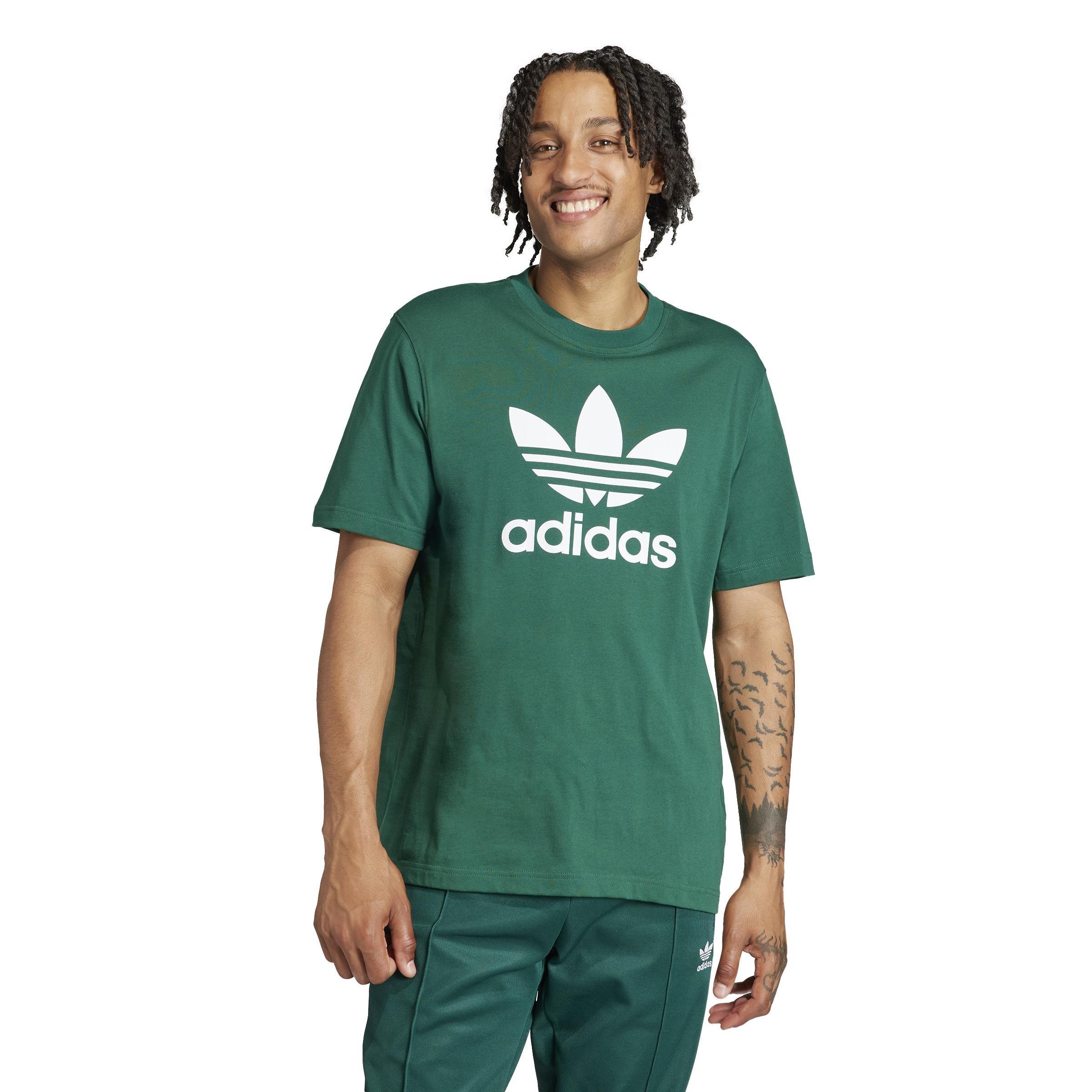 Adicolor Trefoil T-Shirt, Green, A901_ONE, large image number 11