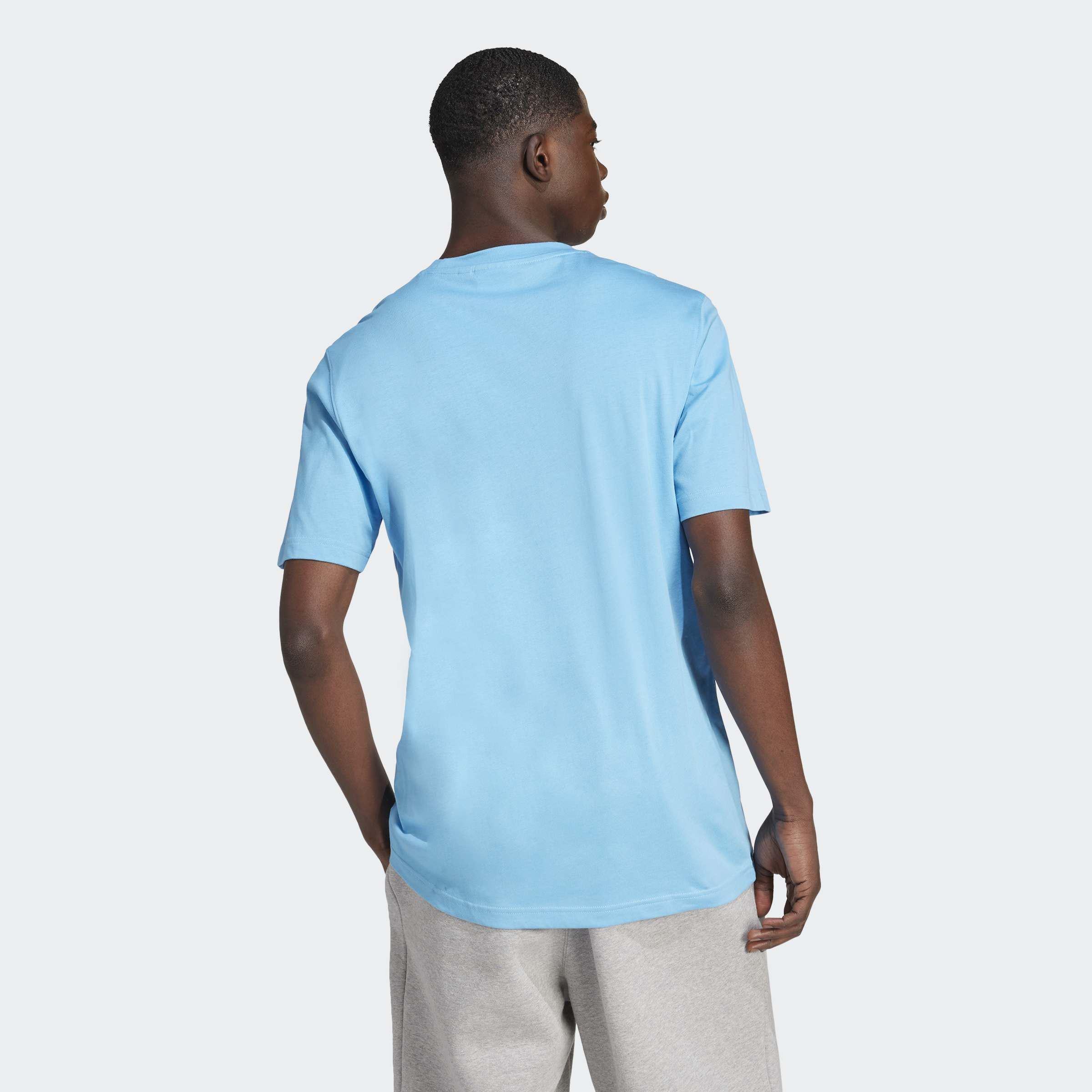 Adicolor Trefoil T-Shirt, Blue, A901_ONE, large image number 2