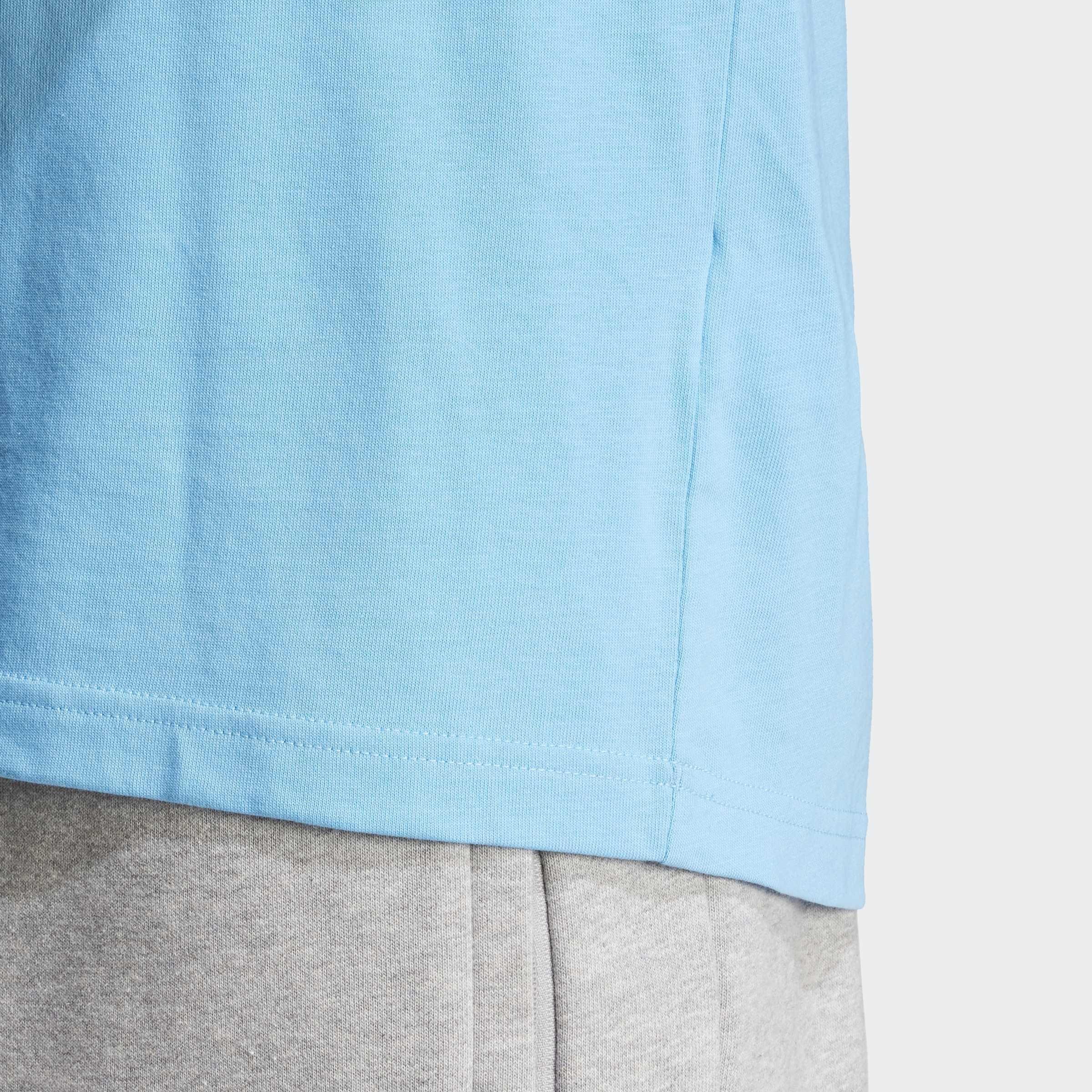 Adicolor Trefoil T-Shirt, Blue, A901_ONE, large image number 4