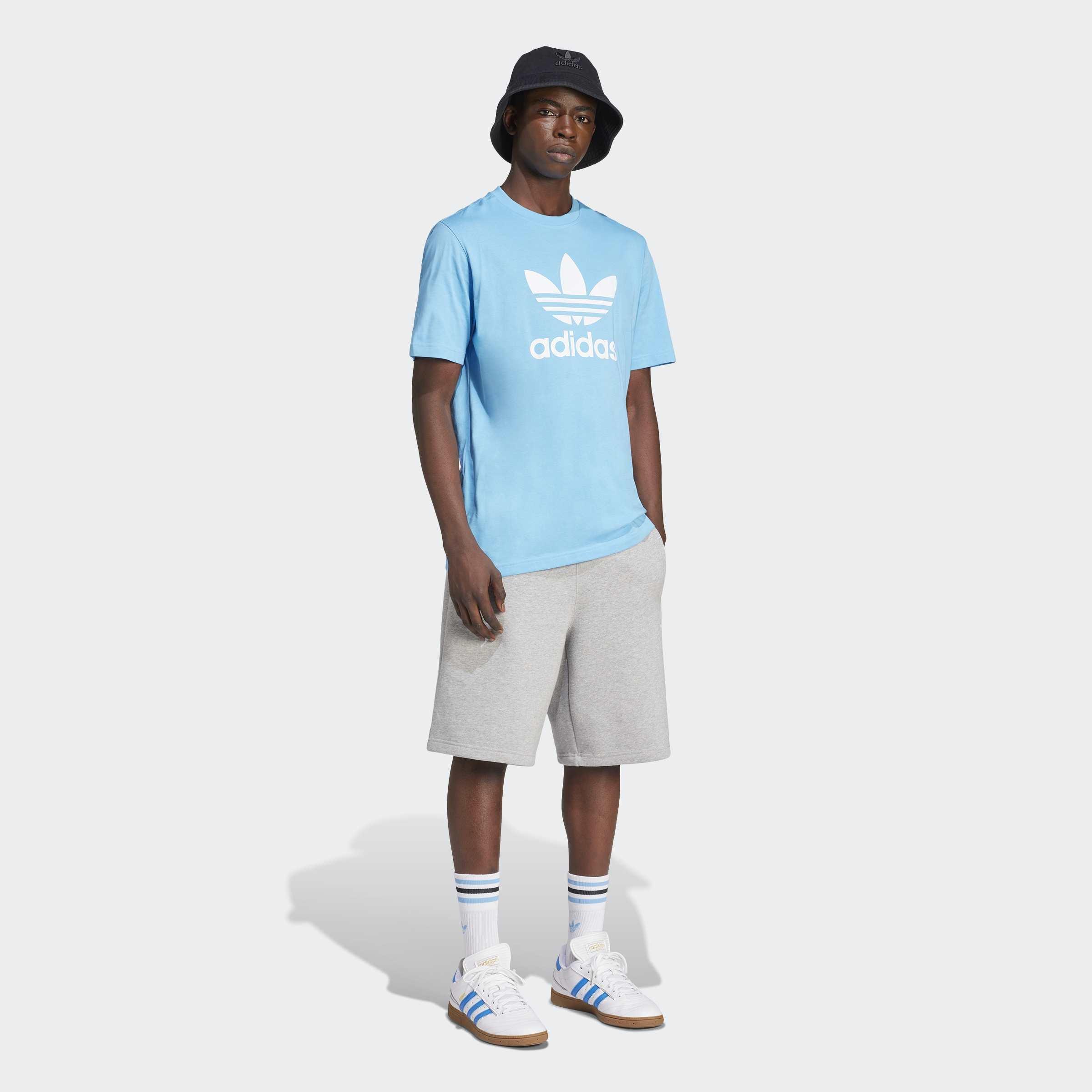 Adicolor Trefoil T-Shirt, Blue, A901_ONE, large image number 5