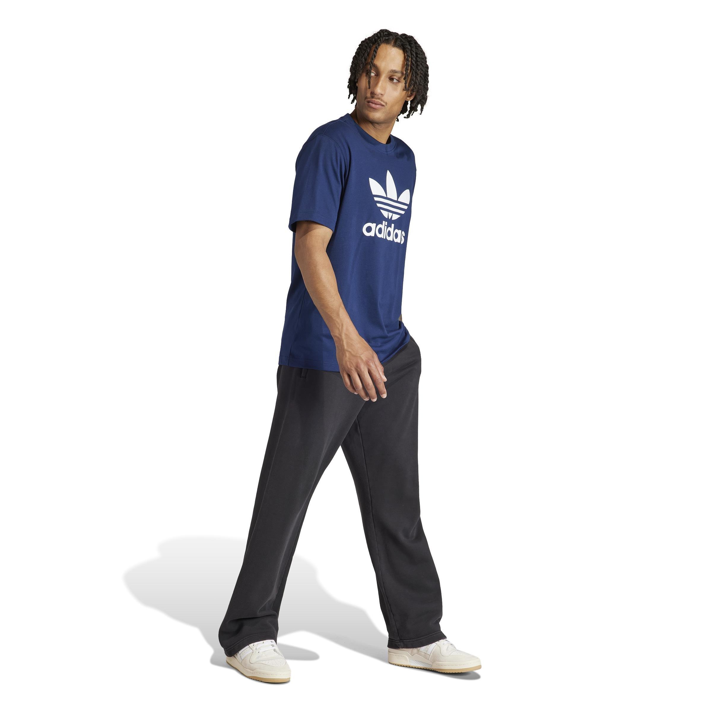 Adicolor Trefoil T-Shirt, Blue, A901_ONE, large image number 6