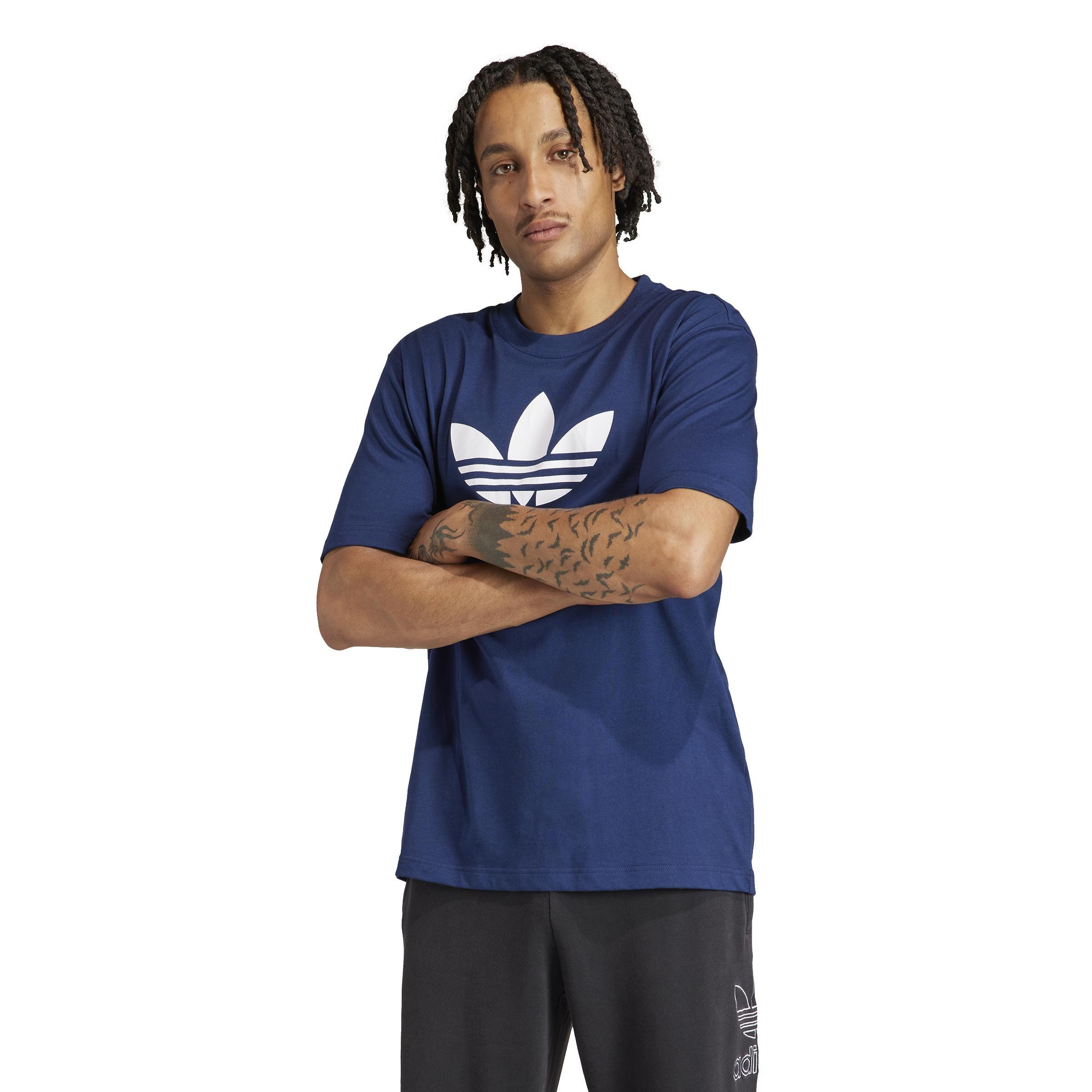 Adicolor Trefoil T-Shirt, Blue, A901_ONE, large image number 9
