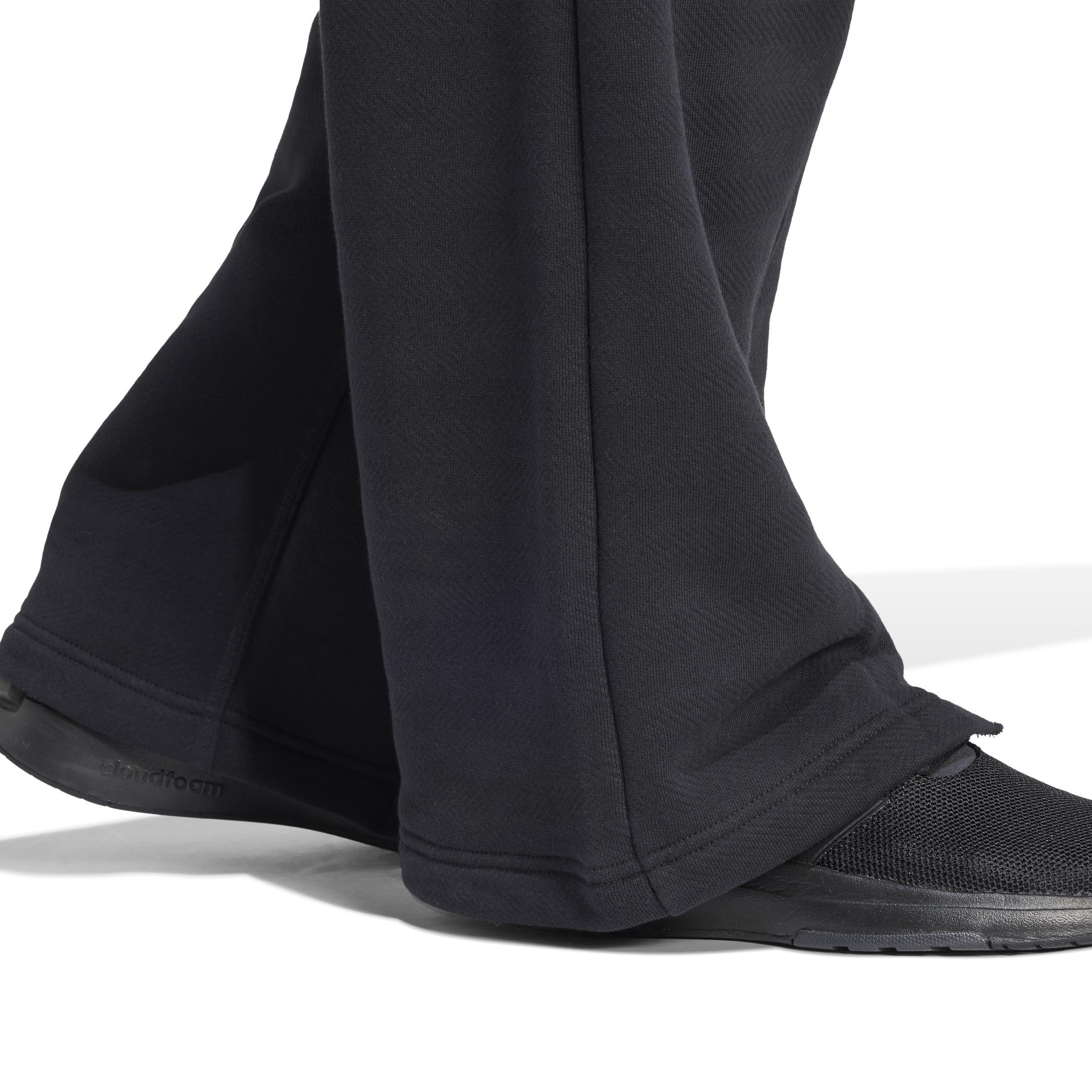 Lounge French Terry Straight Leg Joggers, Black, , large image number 5