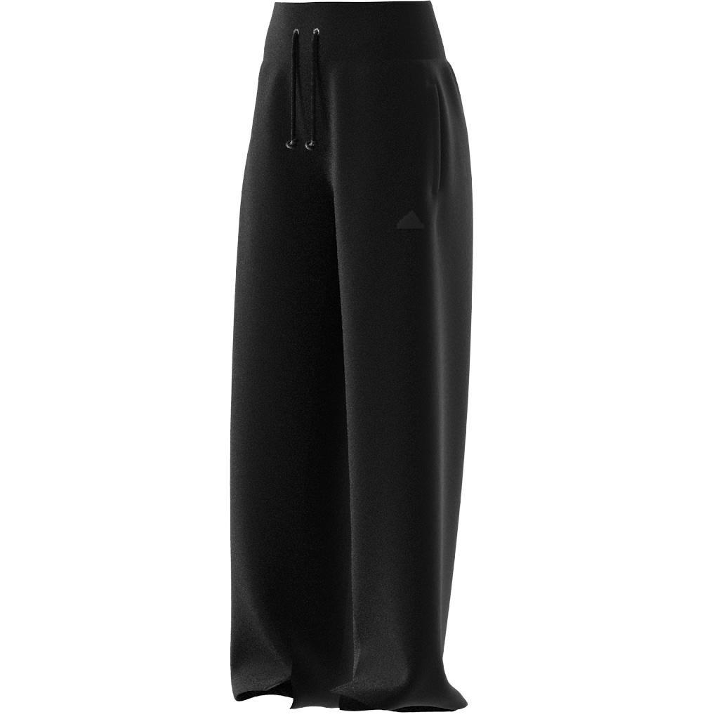 Lounge French Terry Straight Leg Joggers, Black, , large image number 6