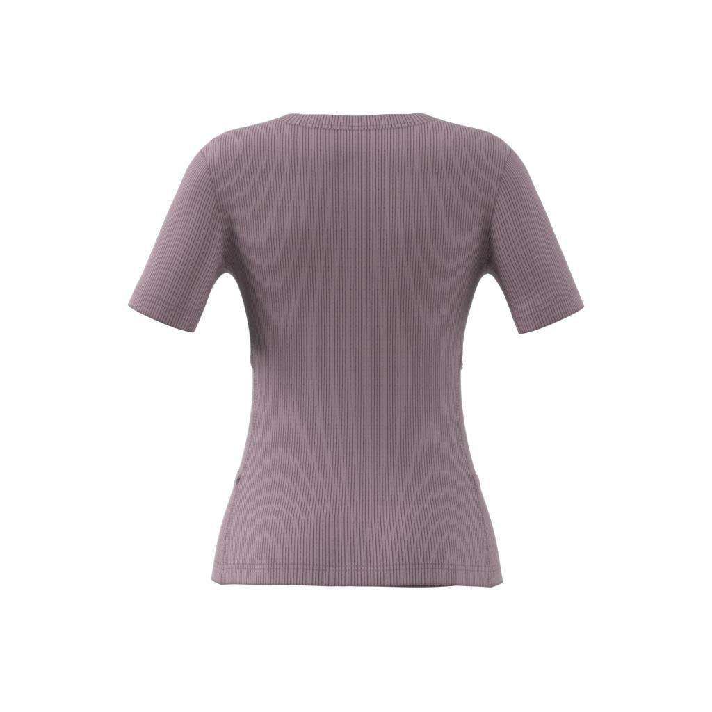 Ribbed Fitted T-Shirt (Maternity), Purple, A901_ONE, large image number 12