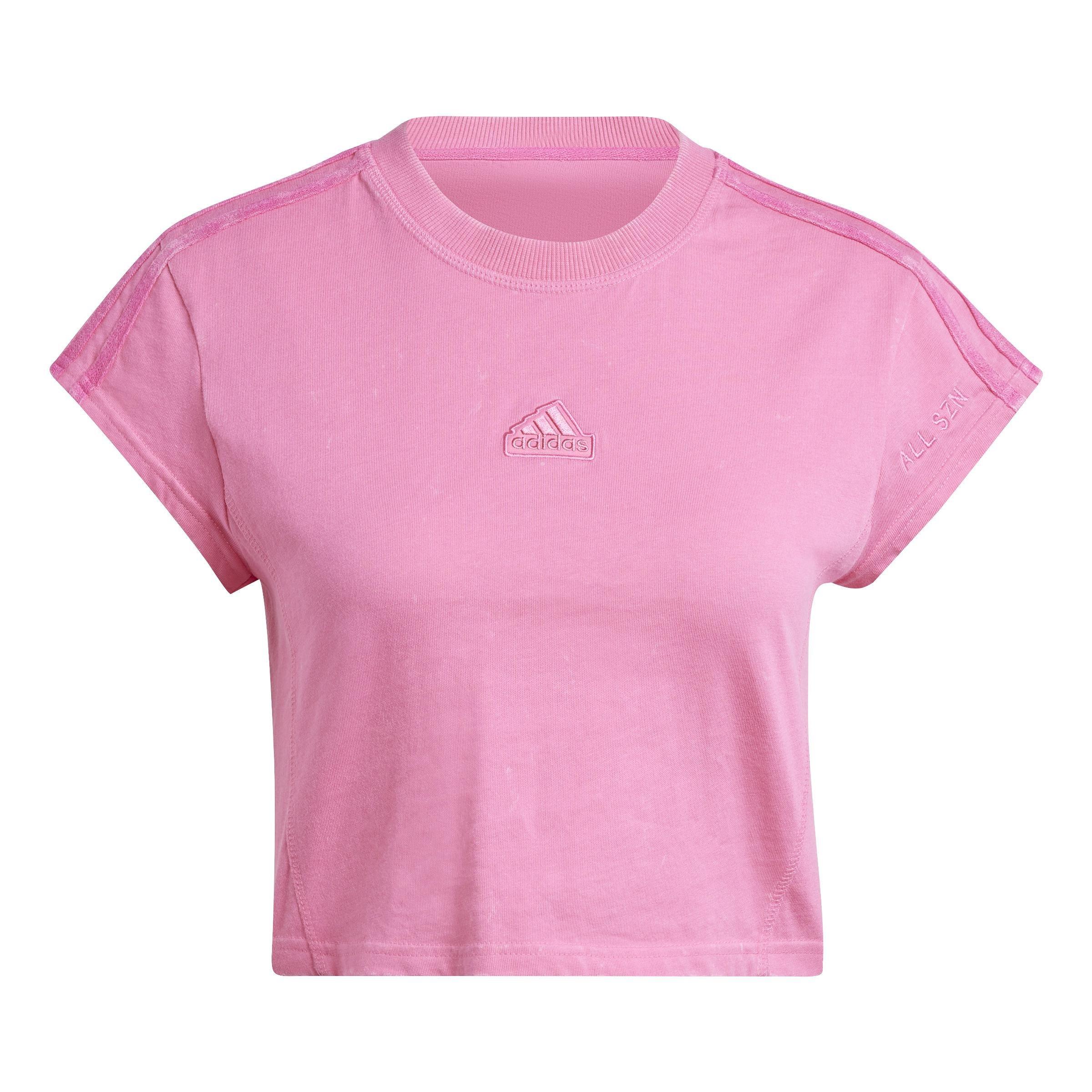 ALL SZN 3-Stripes Garment Wash Baby T-Shirt, Pink, A901_ONE, large image number 1