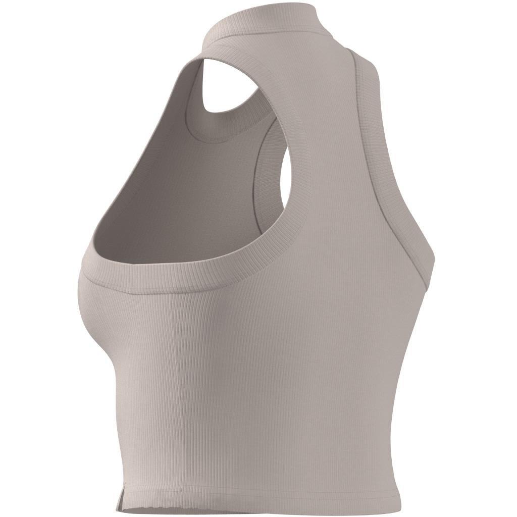 Lounge Ribbed Crop Tank Top, Pink, A901_ONE, large image number 14