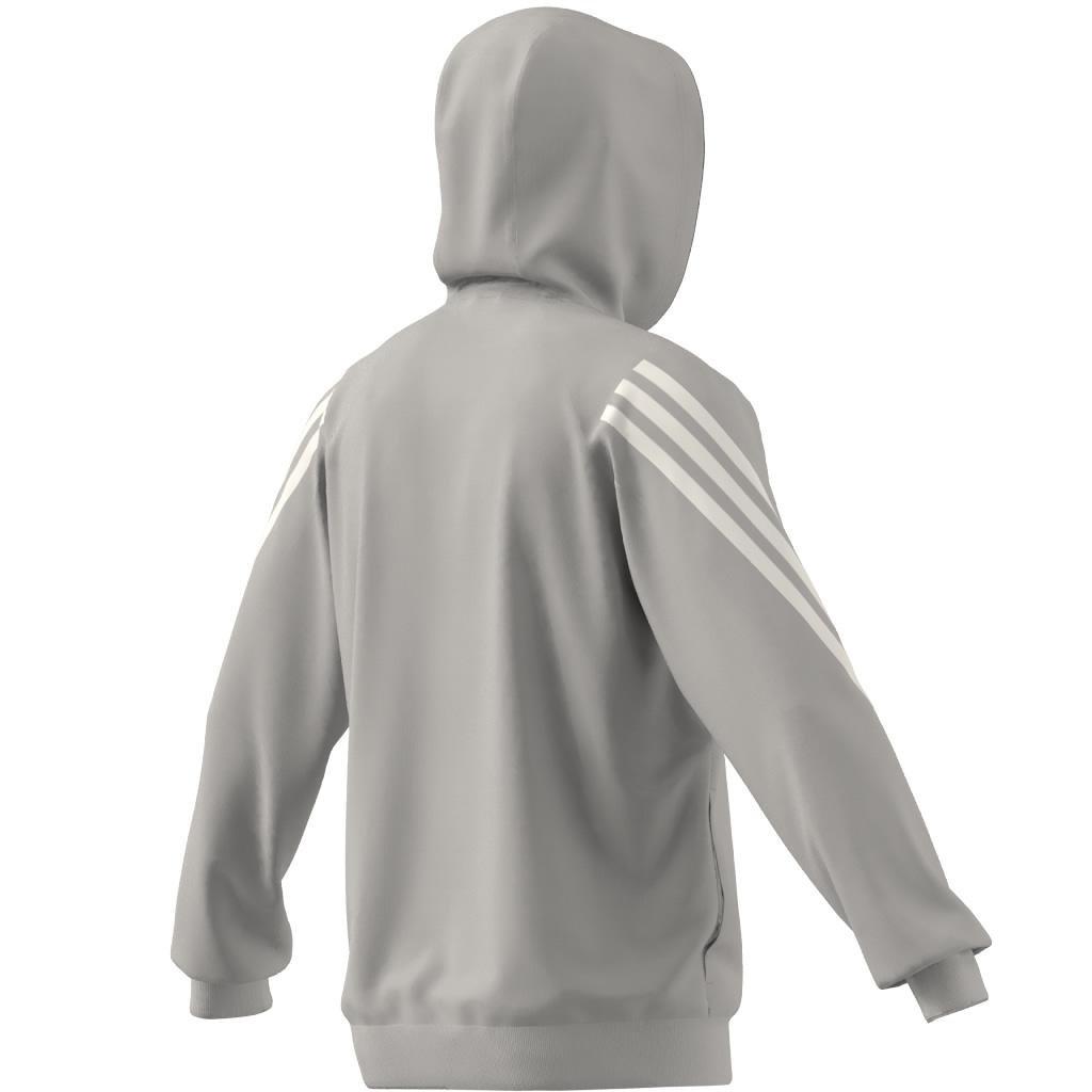 Future Icons 3-Stripes Full Zip Hoodie, Grey, A901_ONE, large image number 13