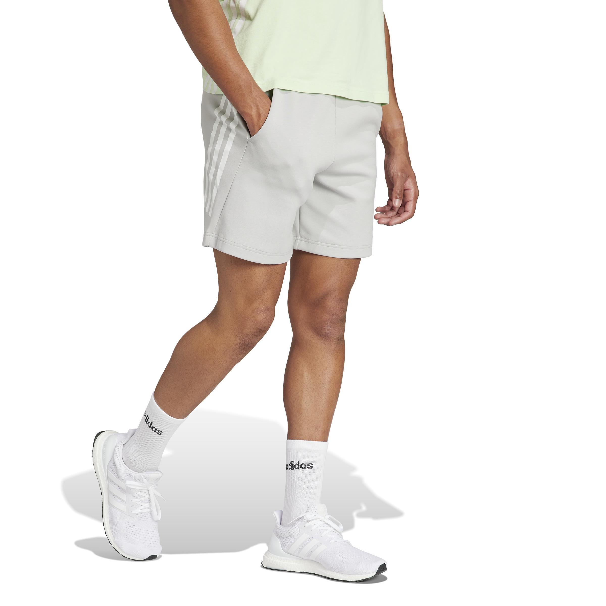Future Icons 3-Stripes Shorts, Grey, , large image number 5