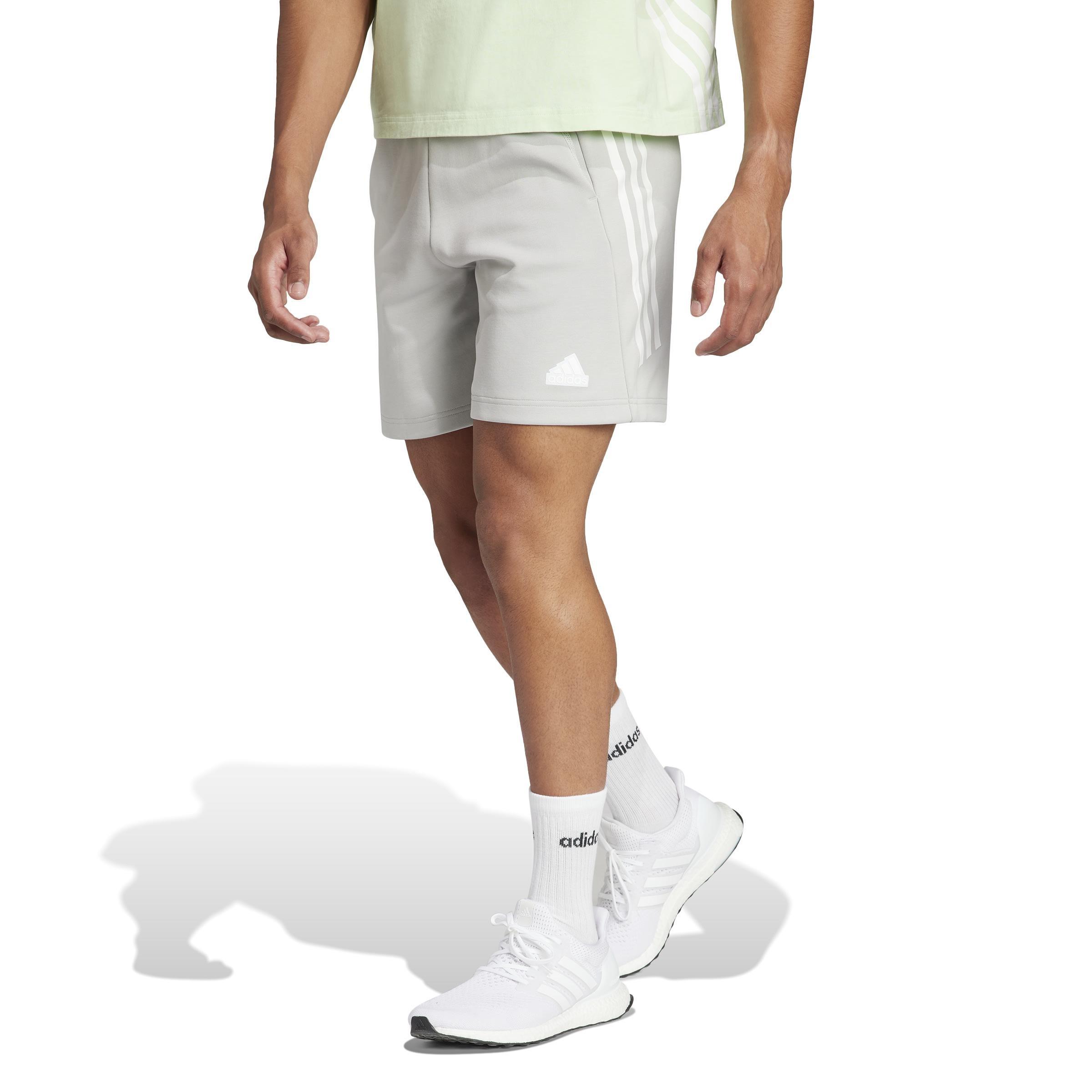 Future Icons 3-Stripes Shorts, Grey, , large image number 6