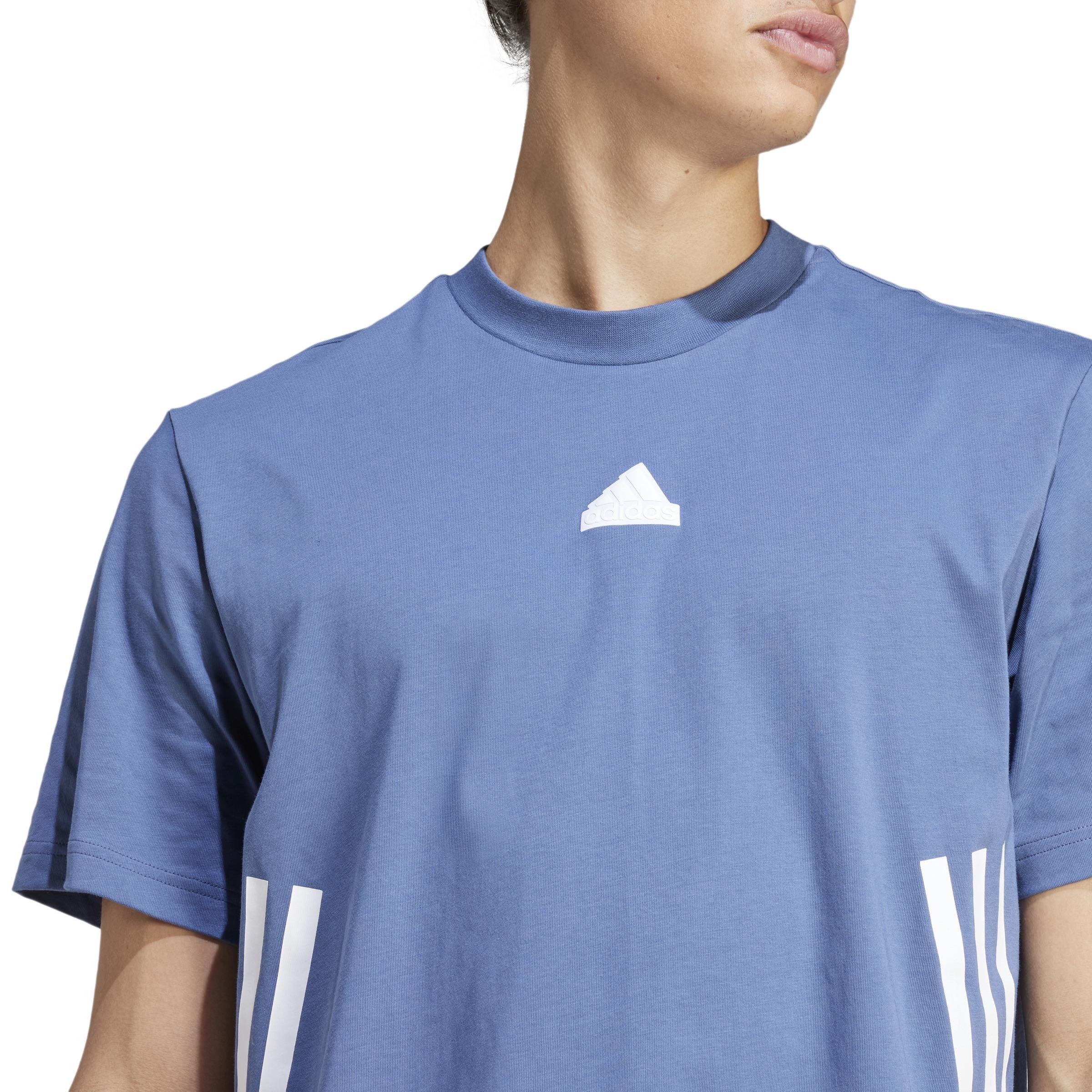 Future Icons 3-Stripes T-Shirt, Blue, A901_ONE, large image number 4