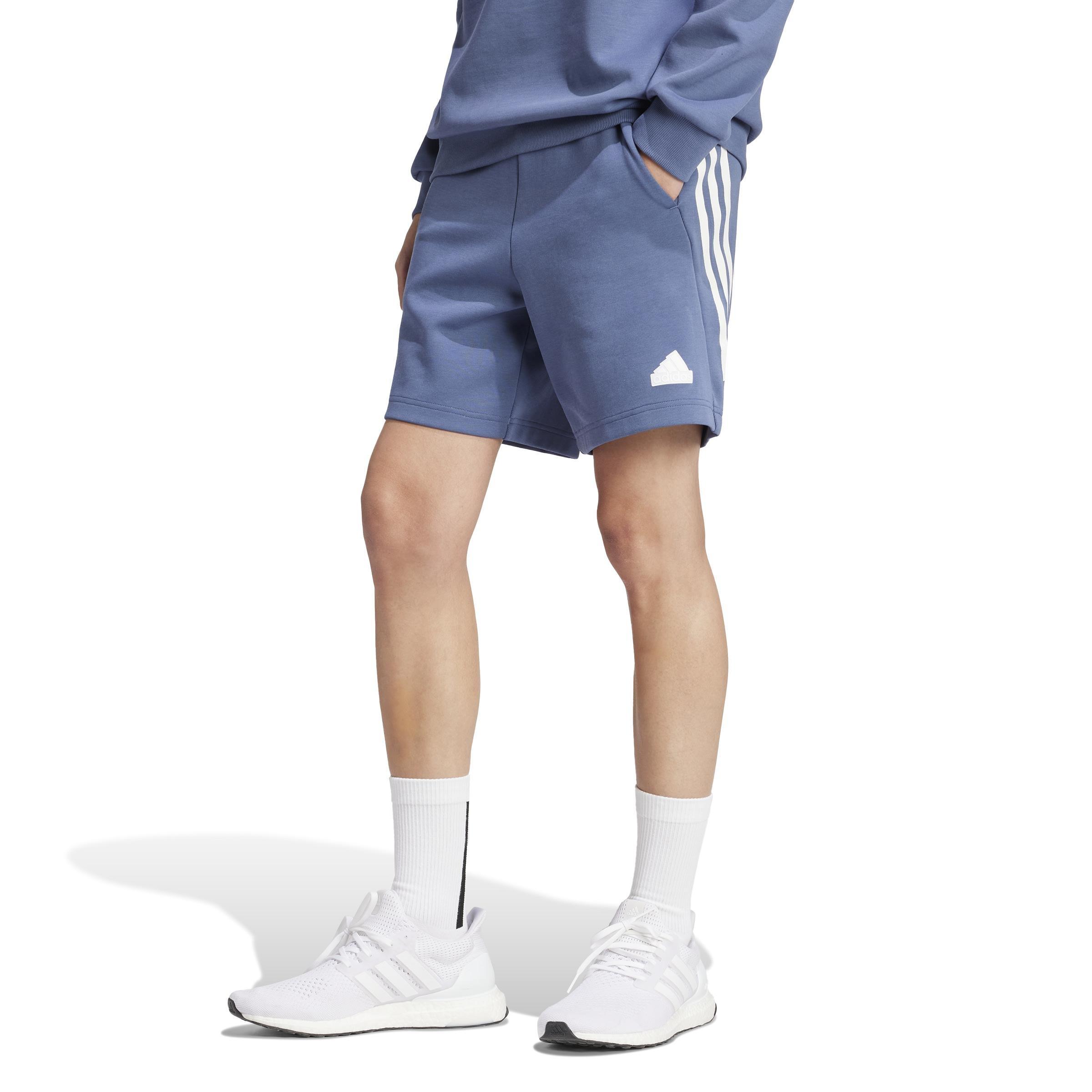 Future Icons 3-Stripes Shorts, Blue, A901_ONE, large image number 7