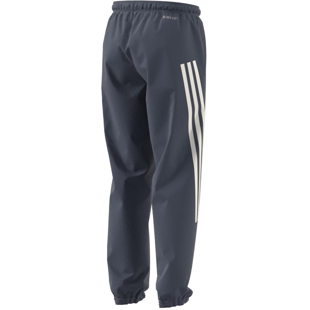 Future Icons 3-Stripes Woven Tracksuit Bottoms, Blue, A901_ONE, large image number 8