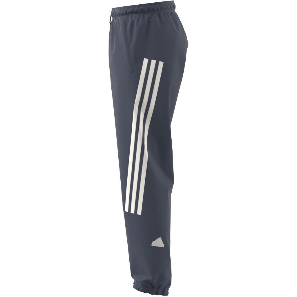 Future Icons 3-Stripes Woven Tracksuit Bottoms, Blue, , large image number 9