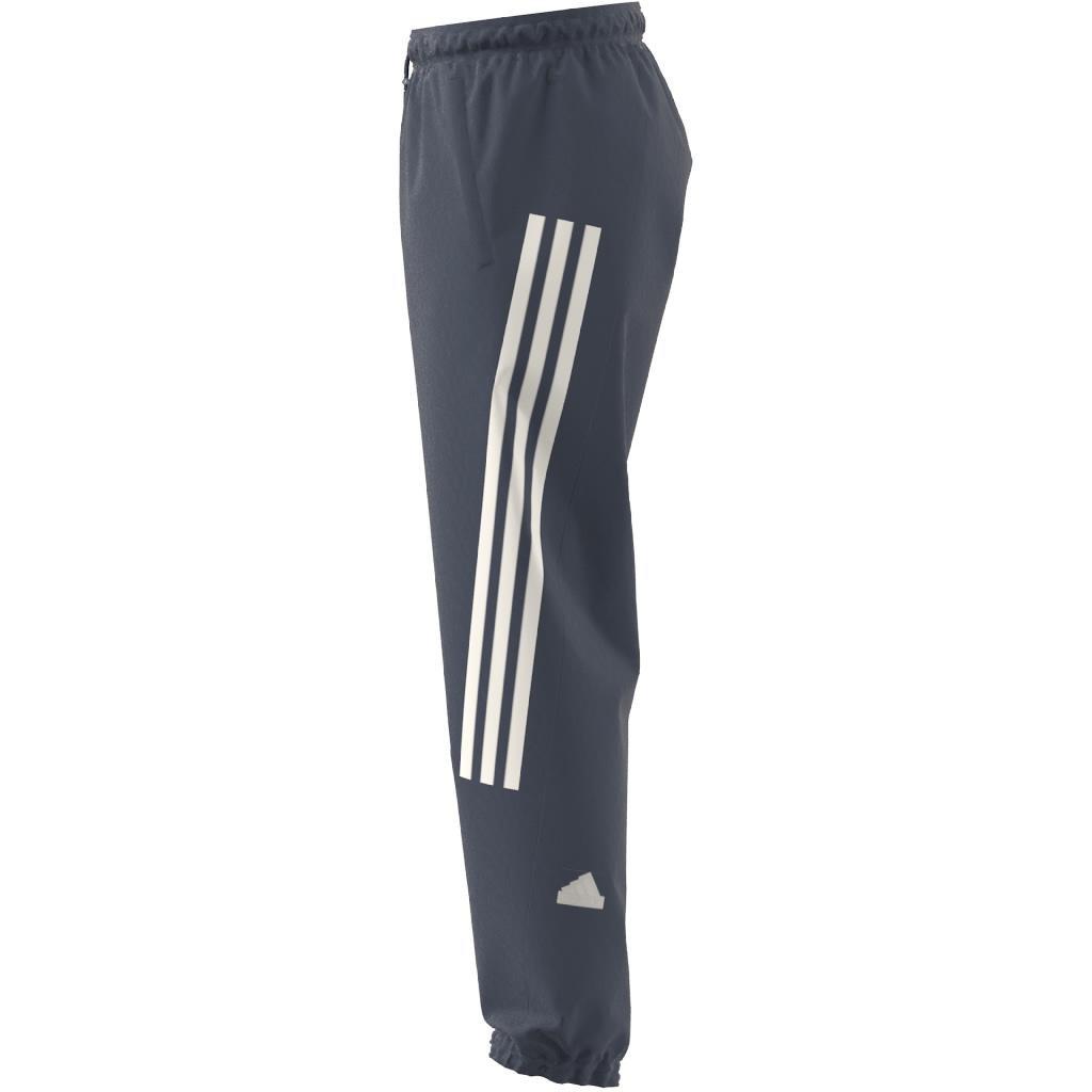 Future Icons 3-Stripes Woven Tracksuit Bottoms, Blue, A901_ONE, large image number 9