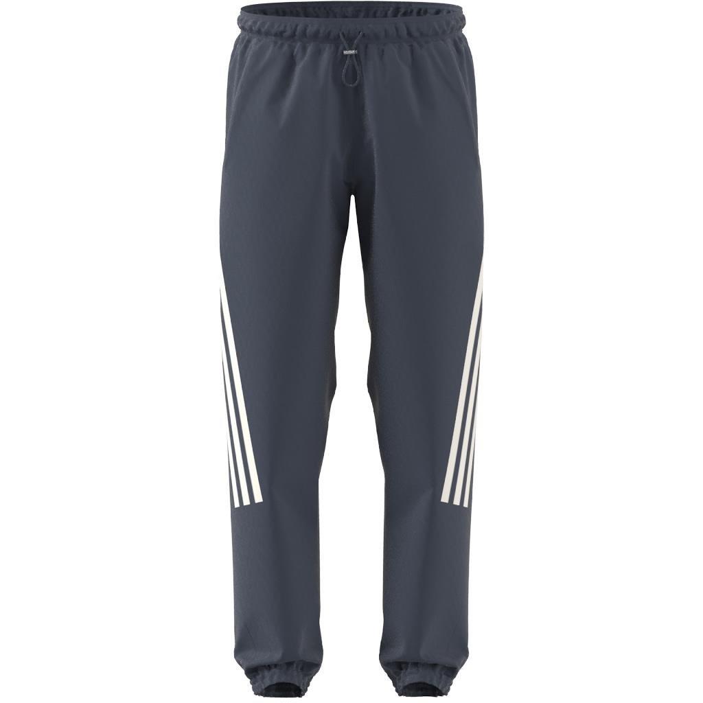 Future Icons 3-Stripes Woven Tracksuit Bottoms, Blue, A901_ONE, large image number 10