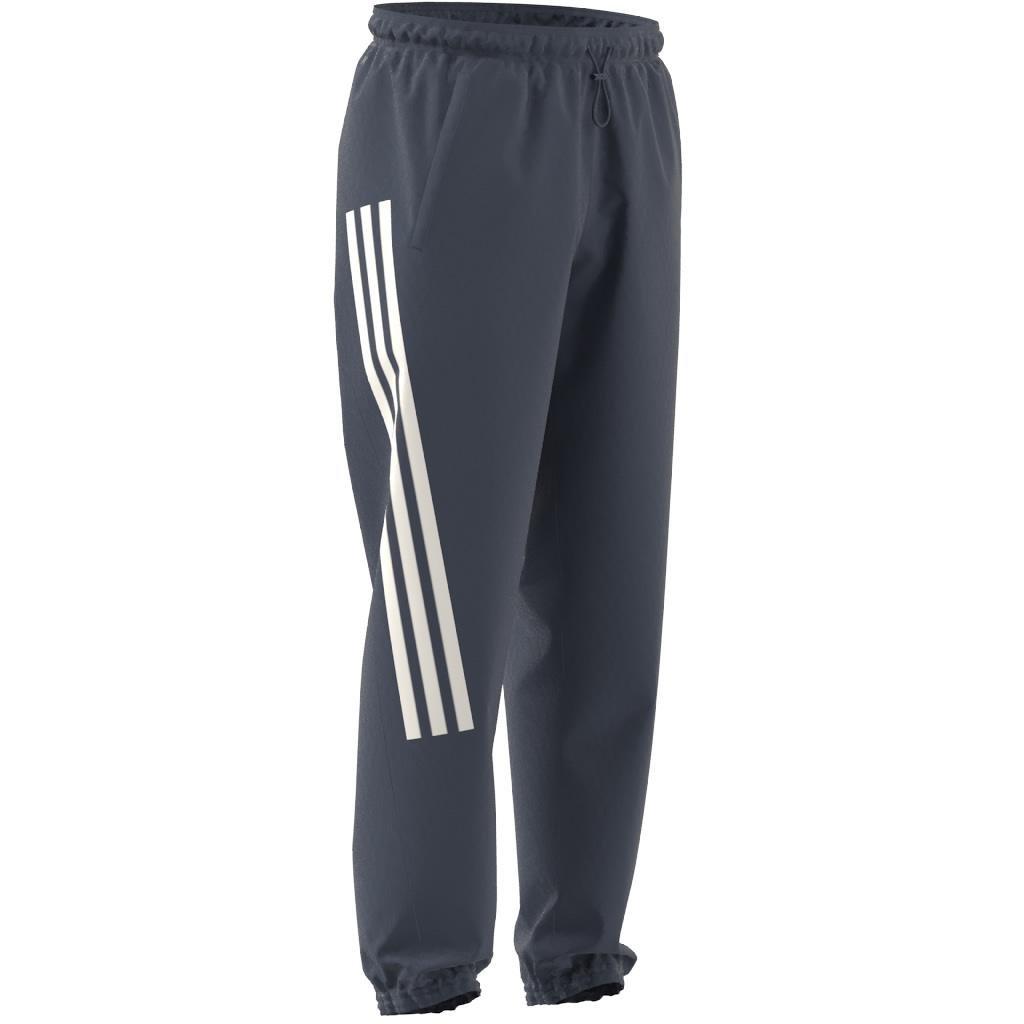 Future Icons 3-Stripes Woven Tracksuit Bottoms, Blue, , large image number 11