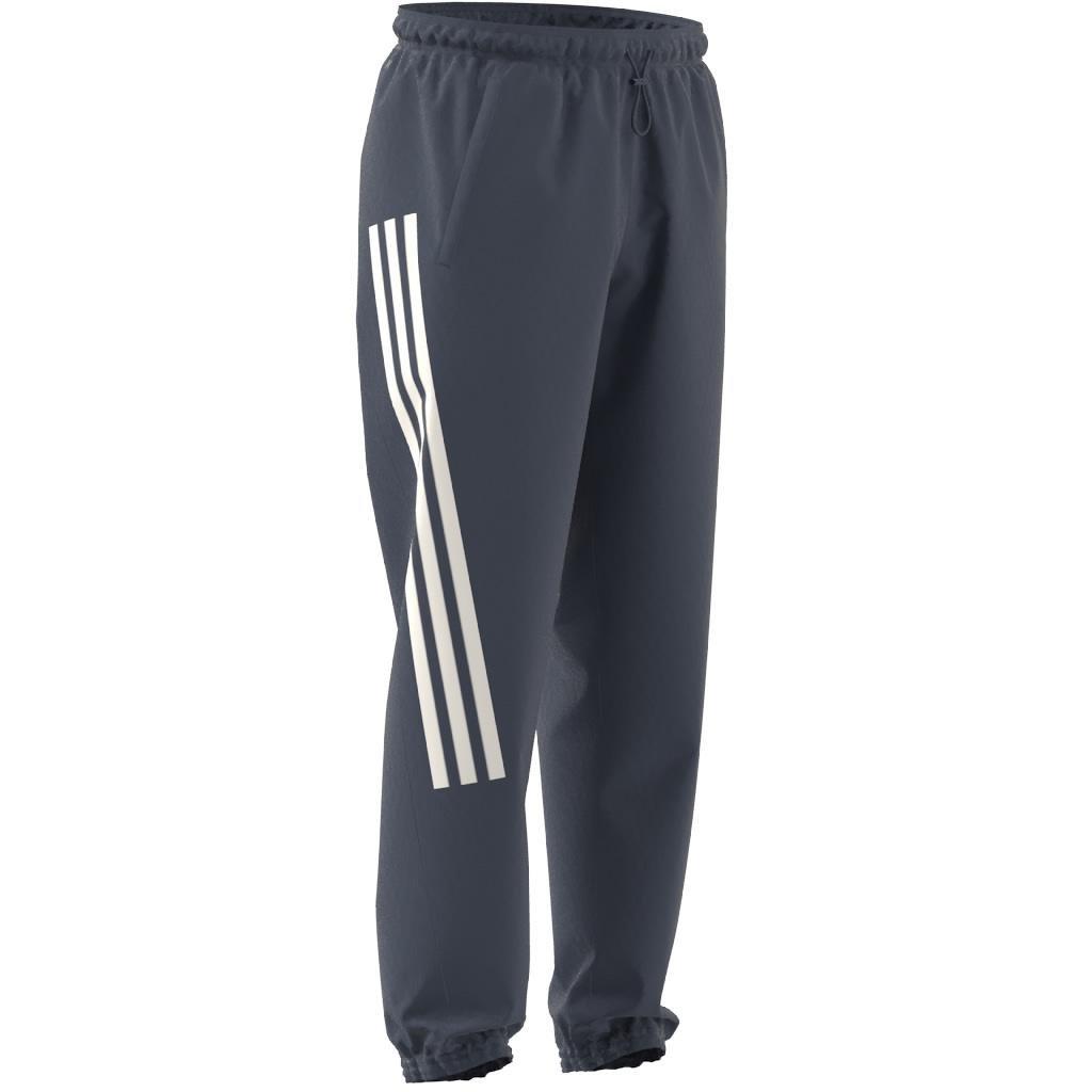 Future Icons 3-Stripes Woven Tracksuit Bottoms, Blue, A901_ONE, large image number 11