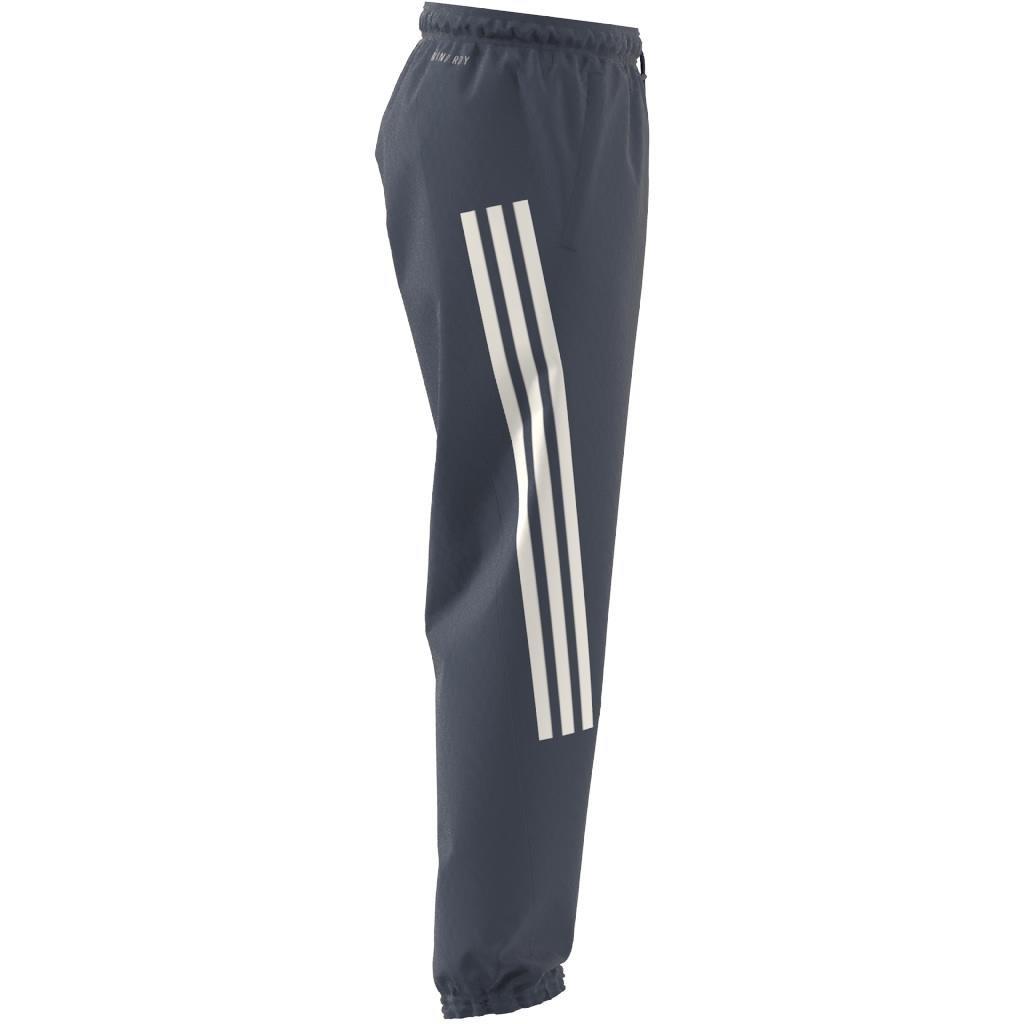 Future Icons 3-Stripes Woven Tracksuit Bottoms, Blue, A901_ONE, large image number 13