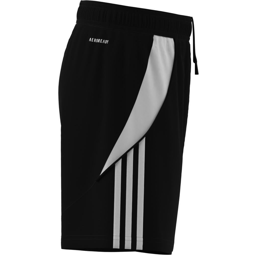 Unisex Kids Tiro 24 Shorts, Black, A901_ONE, large image number 6