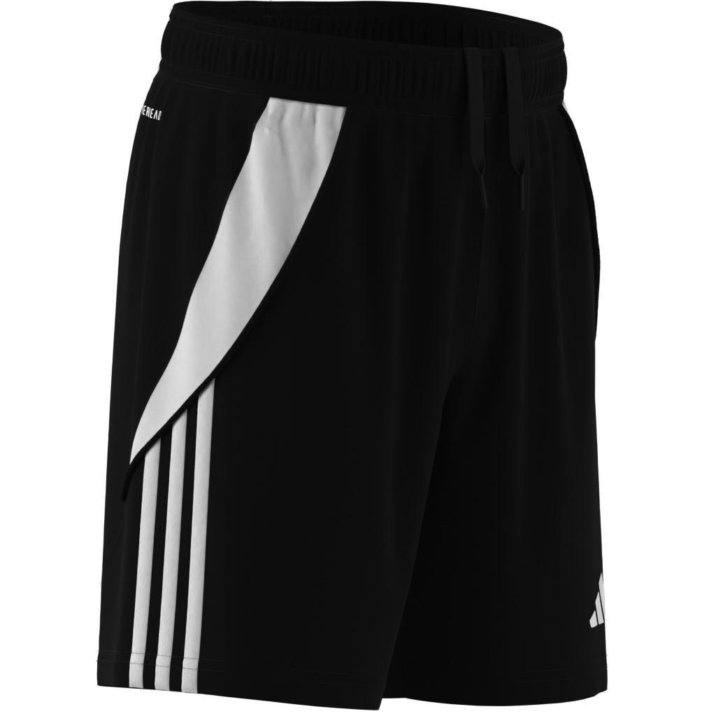 Unisex Kids Tiro 24 Shorts, Black, A901_ONE, large image number 8