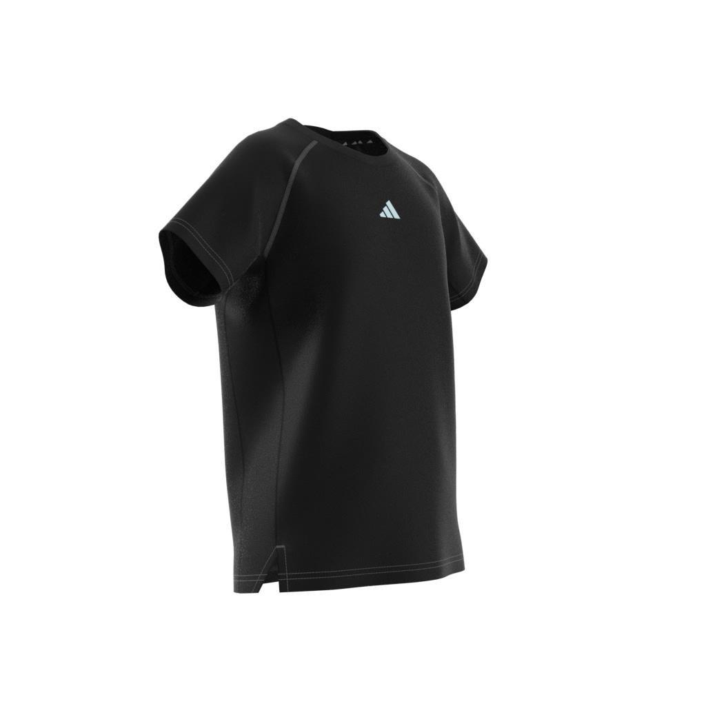 Kids T-Shirt, Black, A901_ONE, large image number 8