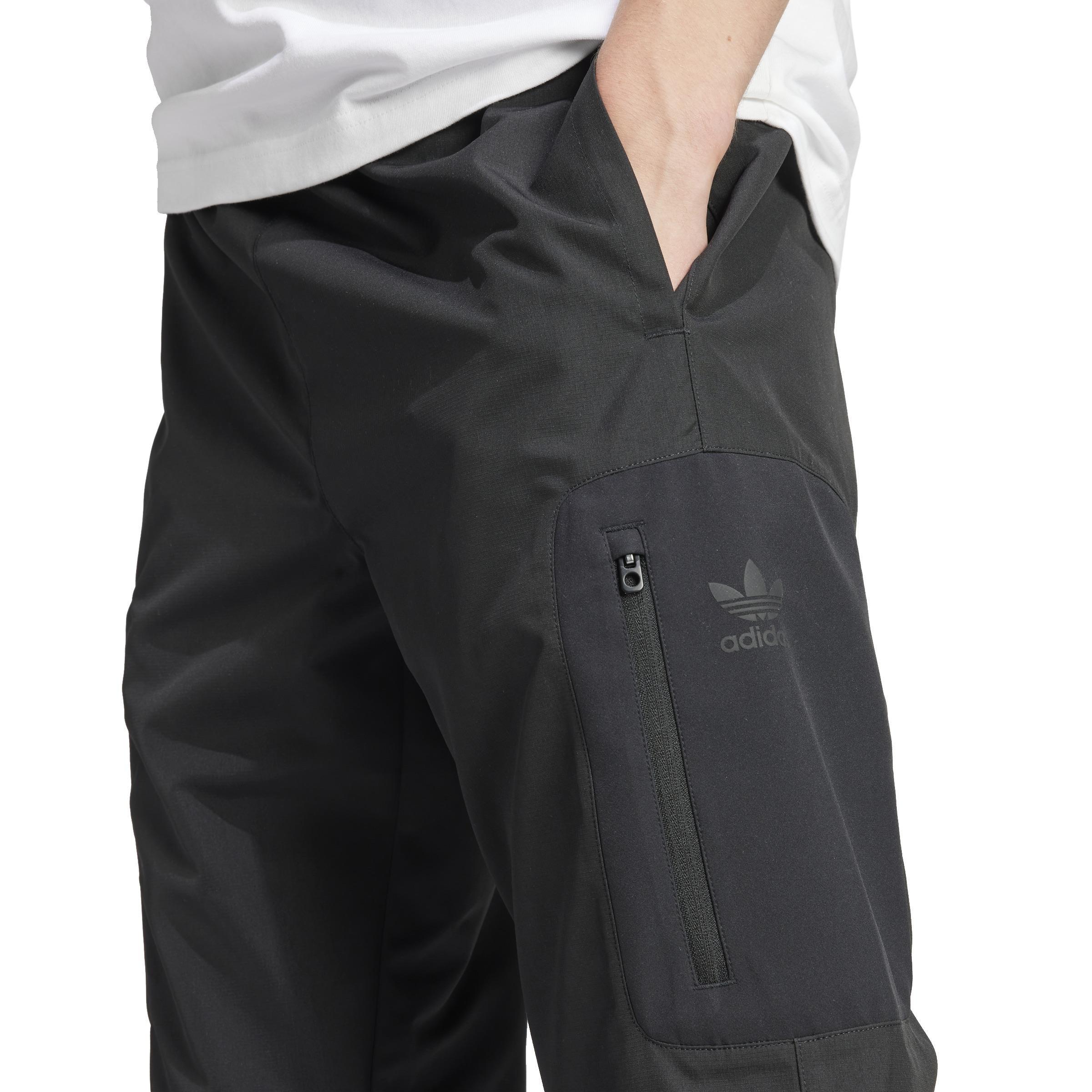 Utility Cargo Trousers, Black, A901_ONE, large image number 3