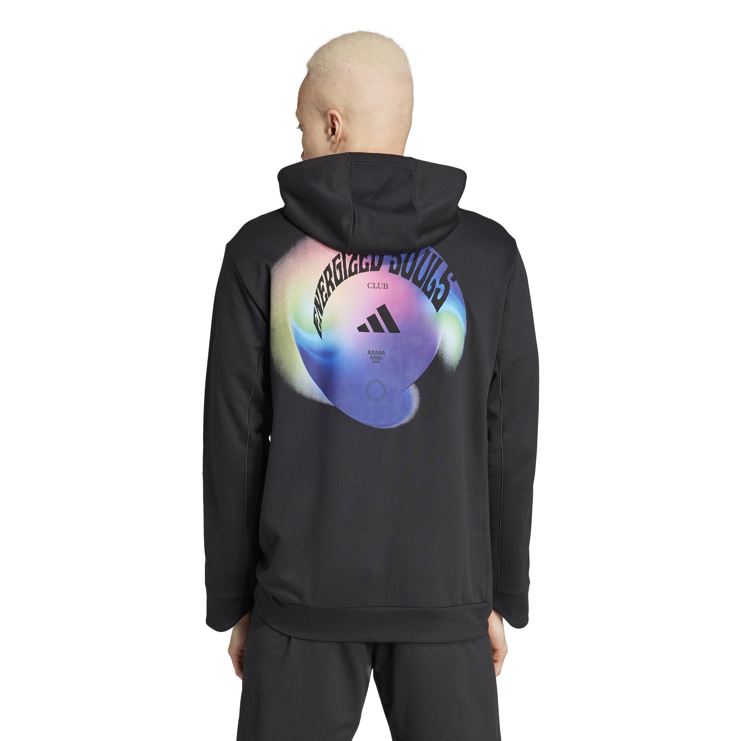 Yoga Training Hoodie, Black, , large image number 3